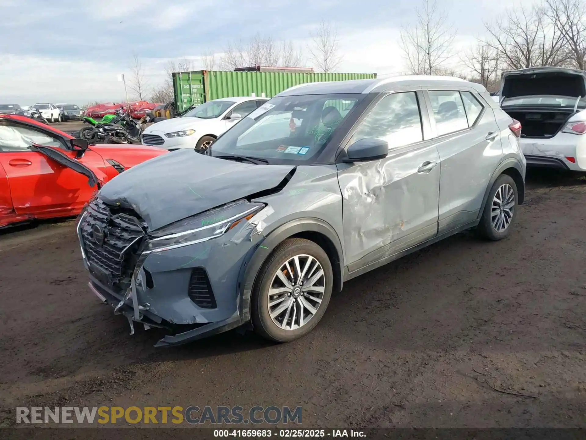 2 Photograph of a damaged car 3N1CP5CV6ML529185 NISSAN KICKS 2021