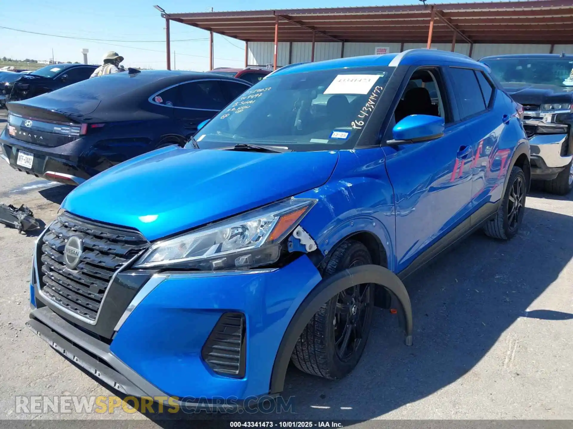 2 Photograph of a damaged car 3N1CP5CV6ML530255 NISSAN KICKS 2021