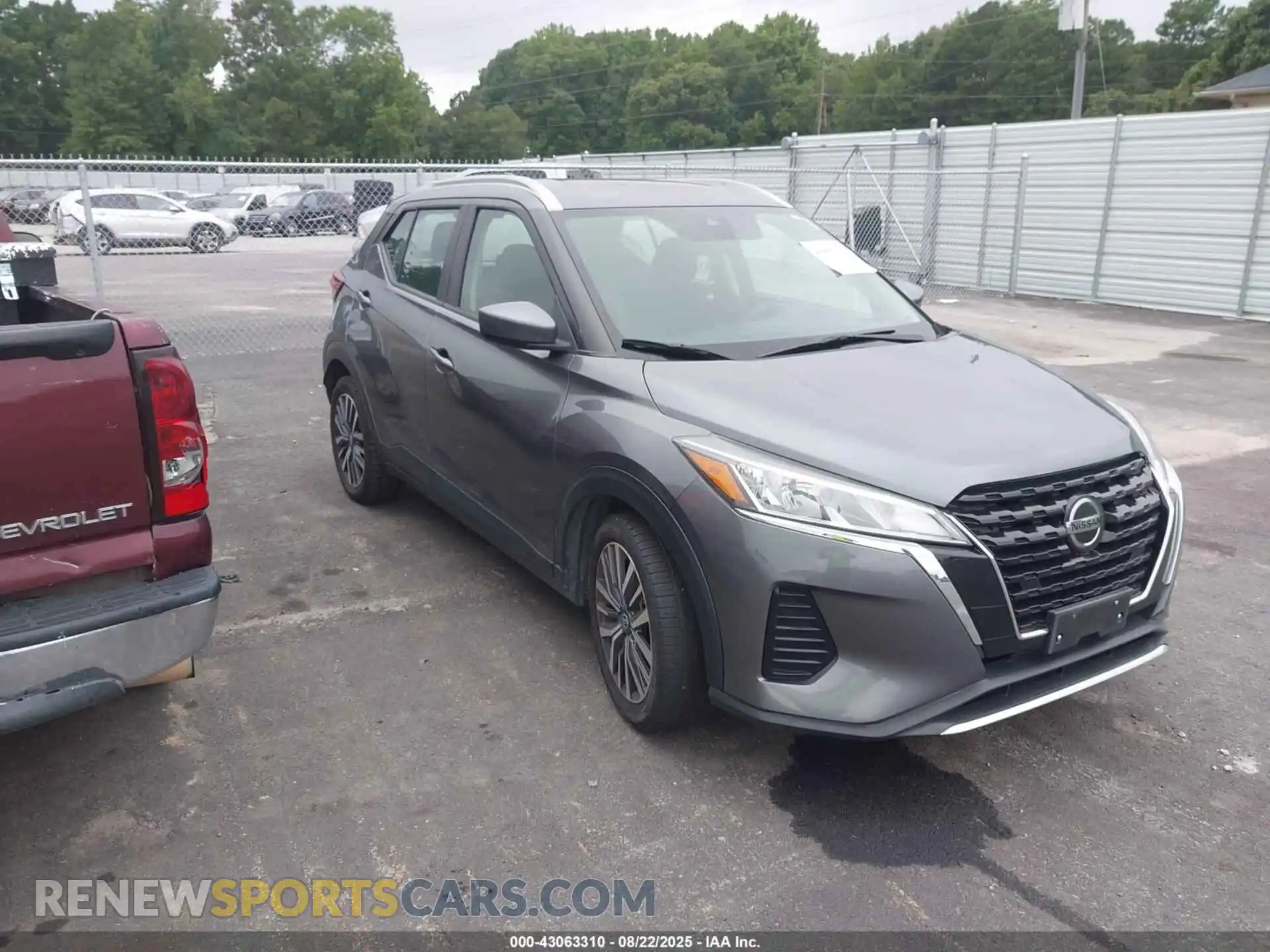 1 Photograph of a damaged car 3N1CP5CV6ML533219 NISSAN KICKS 2021