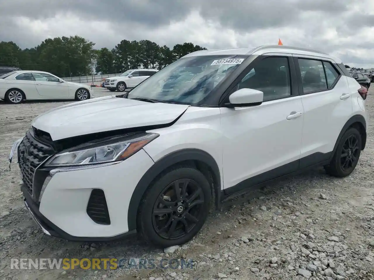 1 Photograph of a damaged car 3N1CP5CV6ML564924 NISSAN KICKS 2021
