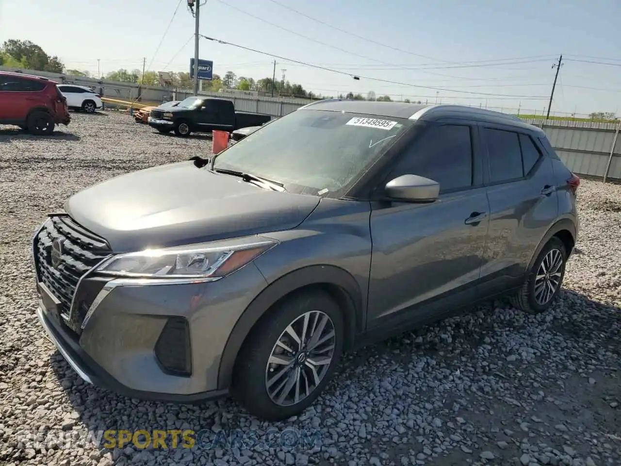 1 Photograph of a damaged car 3N1CP5CV7ML479817 NISSAN KICKS 2021