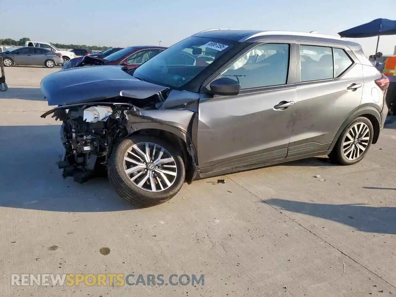 1 Photograph of a damaged car 3N1CP5CV7ML507048 NISSAN KICKS 2021