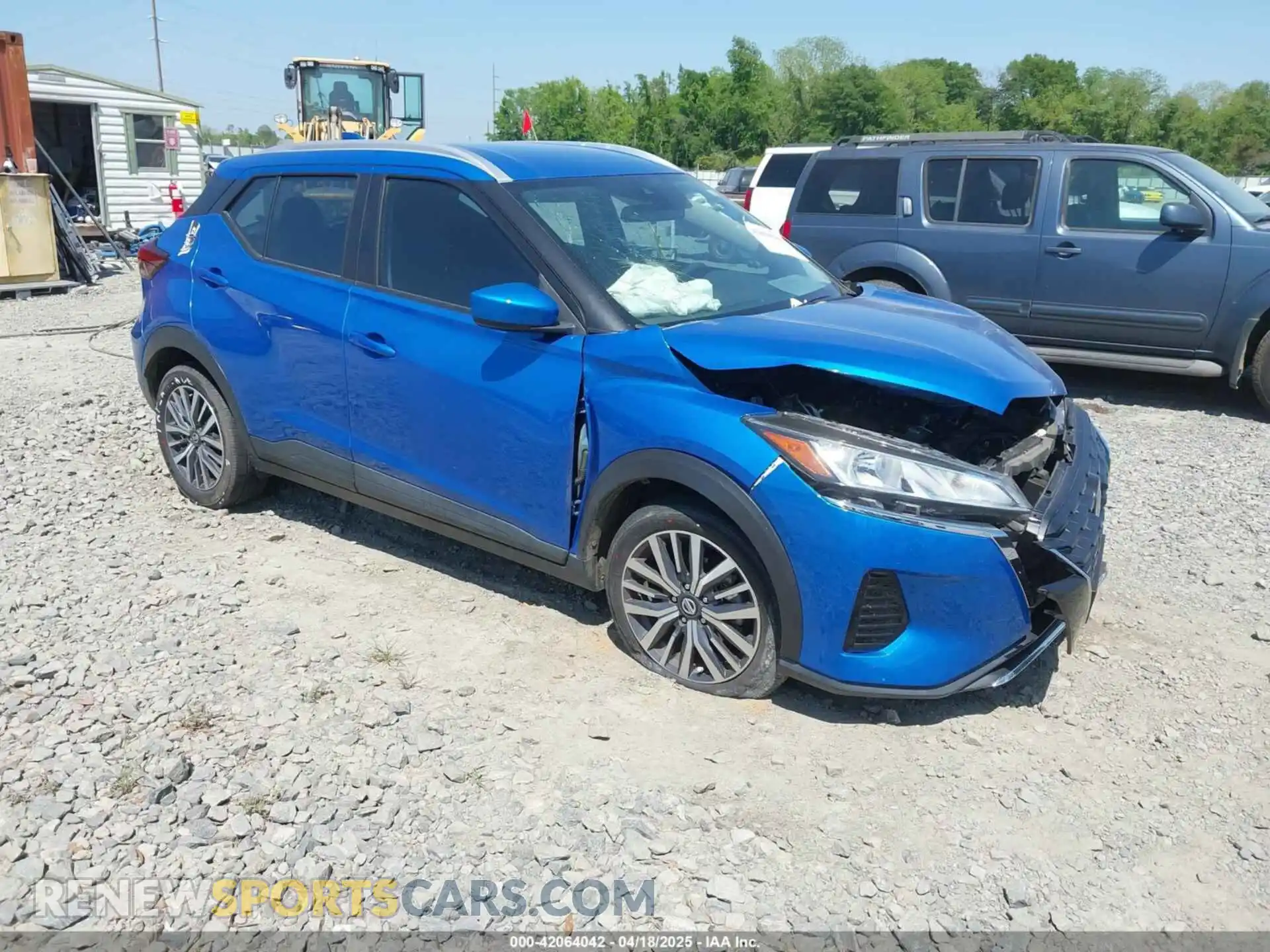 1 Photograph of a damaged car 3N1CP5CV7ML530328 NISSAN KICKS 2021