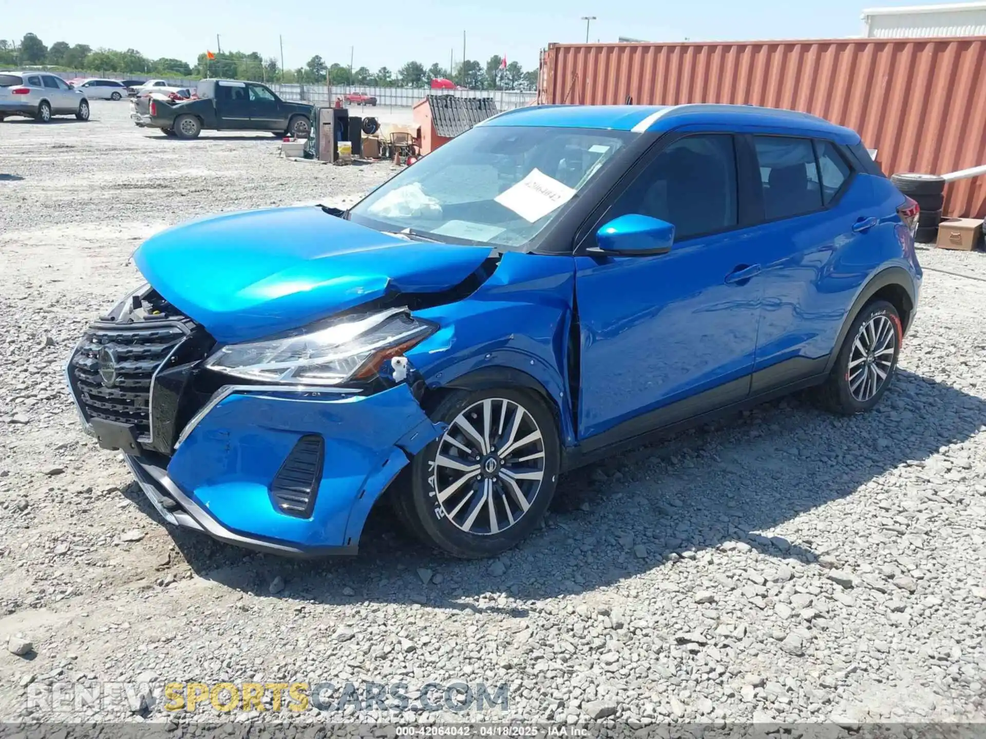 2 Photograph of a damaged car 3N1CP5CV7ML530328 NISSAN KICKS 2021