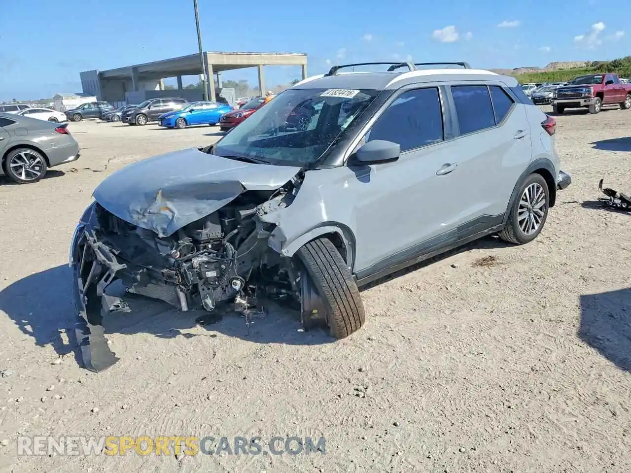 1 Photograph of a damaged car 3N1CP5CV7ML550630 NISSAN KICKS 2021