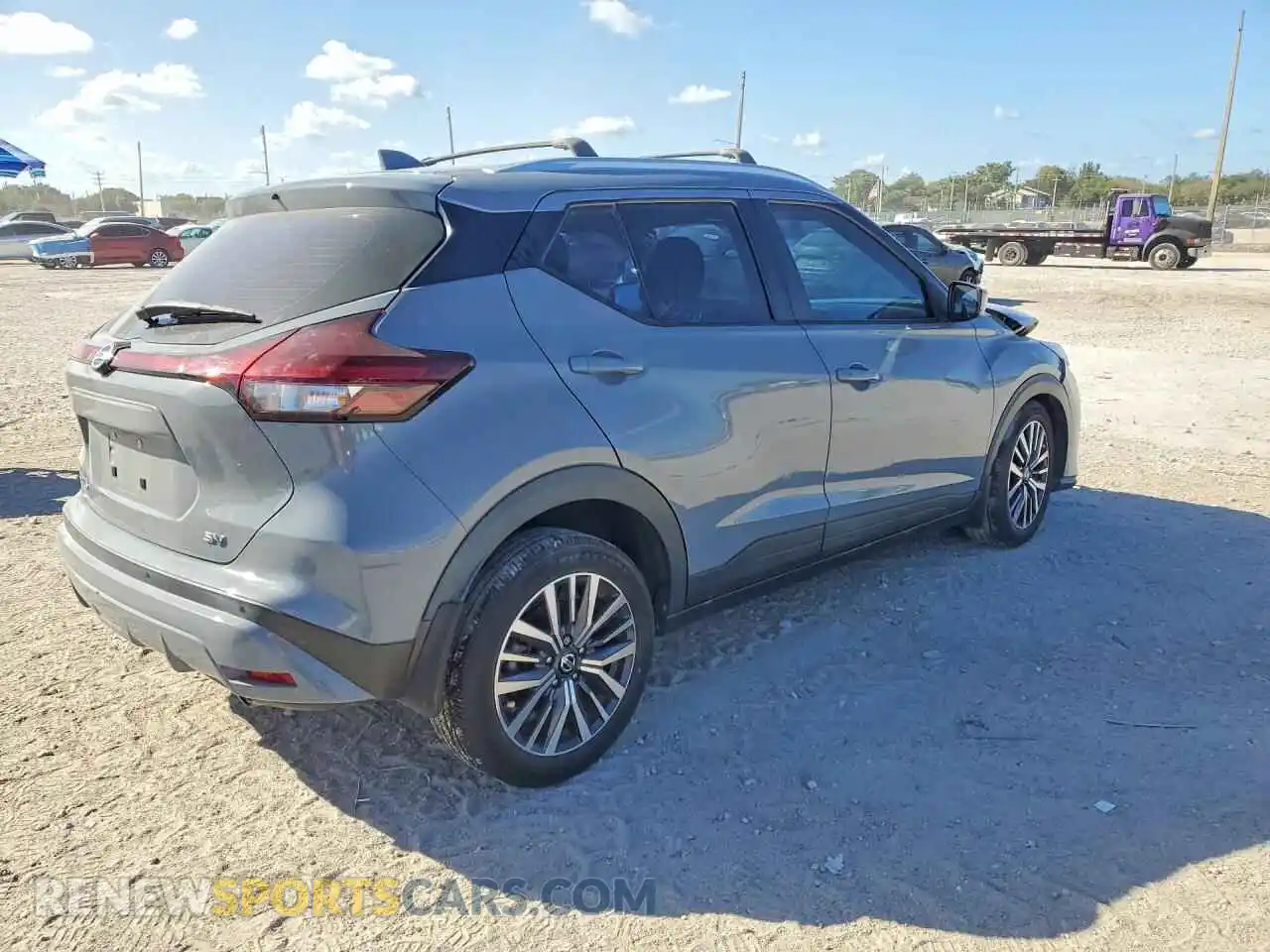 3 Photograph of a damaged car 3N1CP5CV7ML550630 NISSAN KICKS 2021