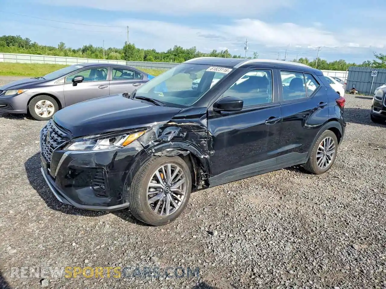 1 fotografías del automóvil dañado 3N1CP5CV7ML551938 NISSAN KICKS 2021