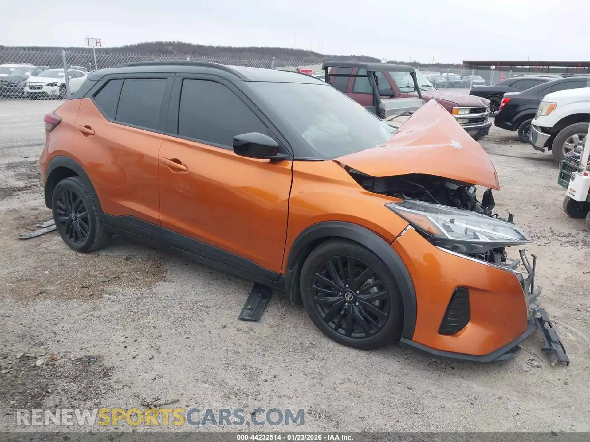 1 Photograph of a damaged car 3N1CP5CV7ML566701 NISSAN KICKS 2021