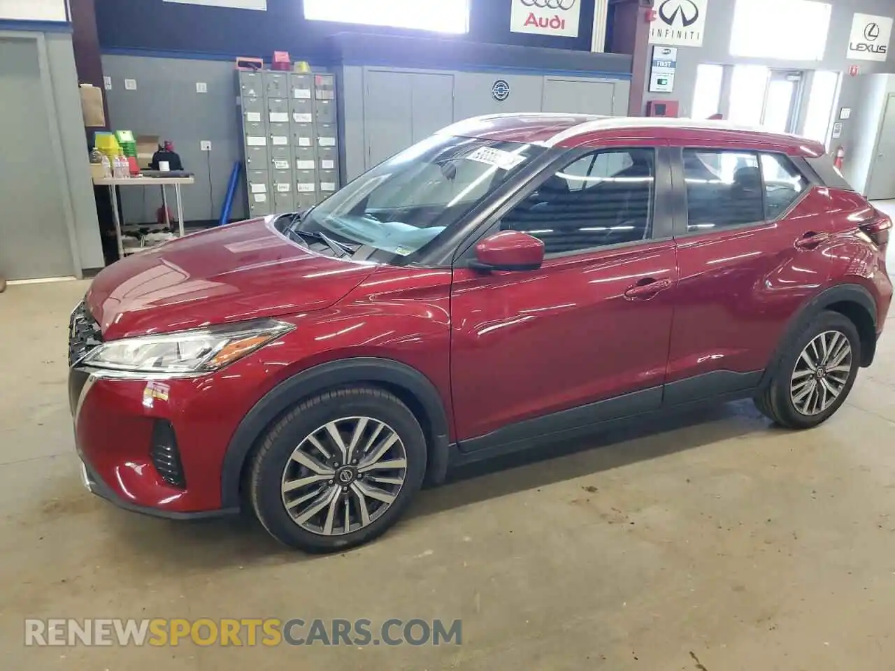 1 Photograph of a damaged car 3N1CP5CV8ML475078 NISSAN KICKS 2021