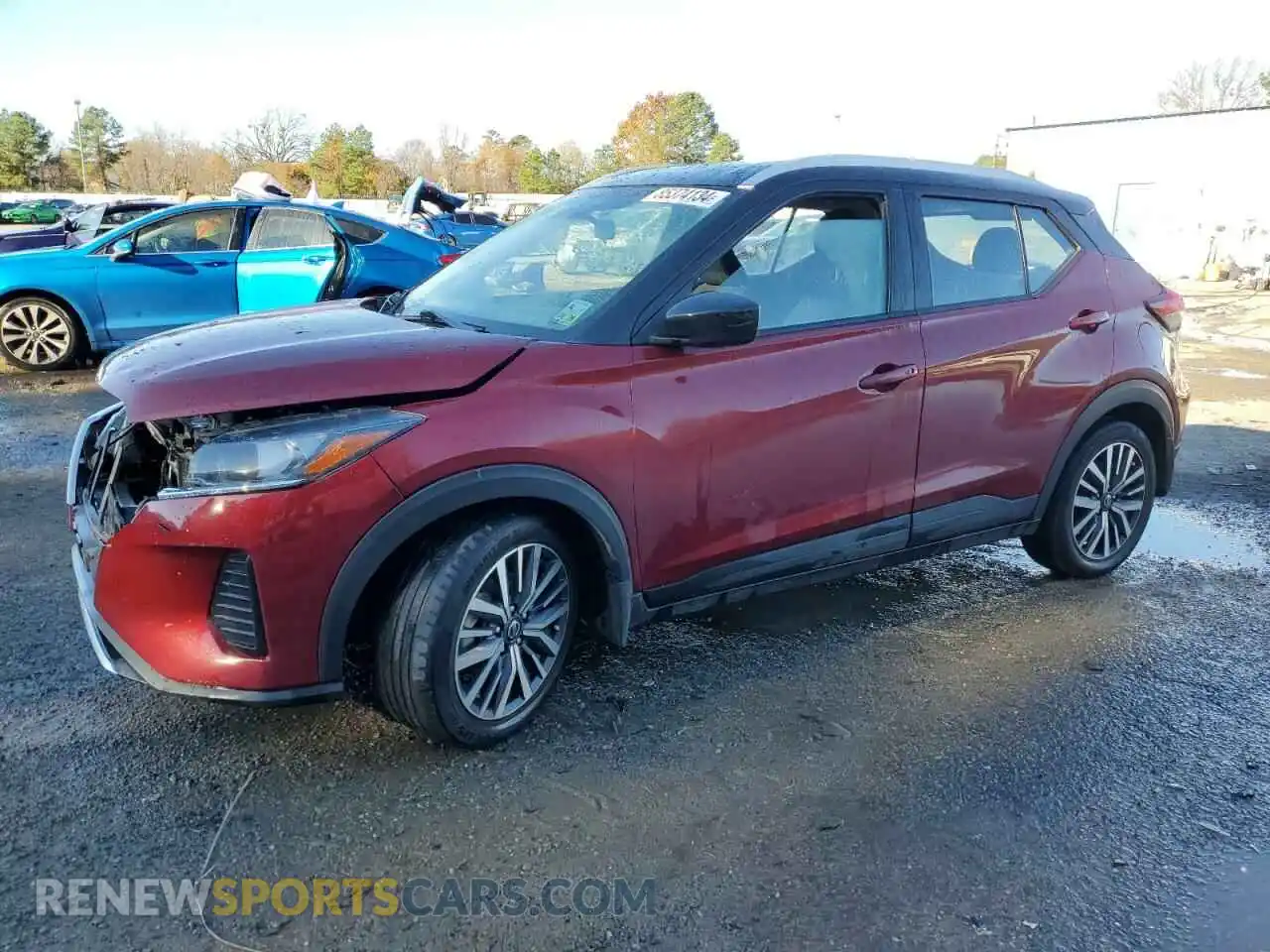 1 Photograph of a damaged car 3N1CP5CV8ML494505 NISSAN KICKS 2021