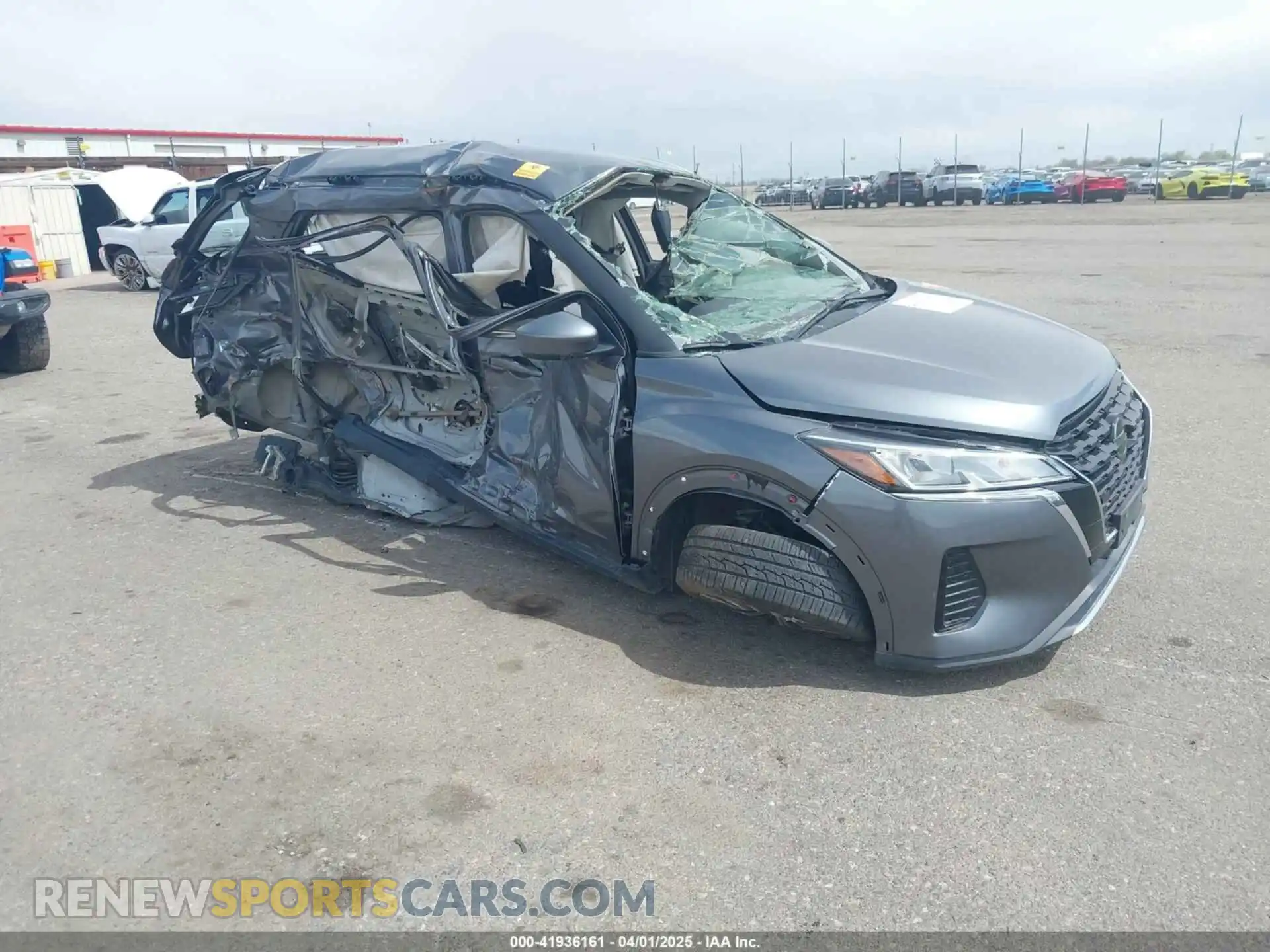 1 Photograph of a damaged car 3N1CP5CV8ML502280 NISSAN KICKS 2021