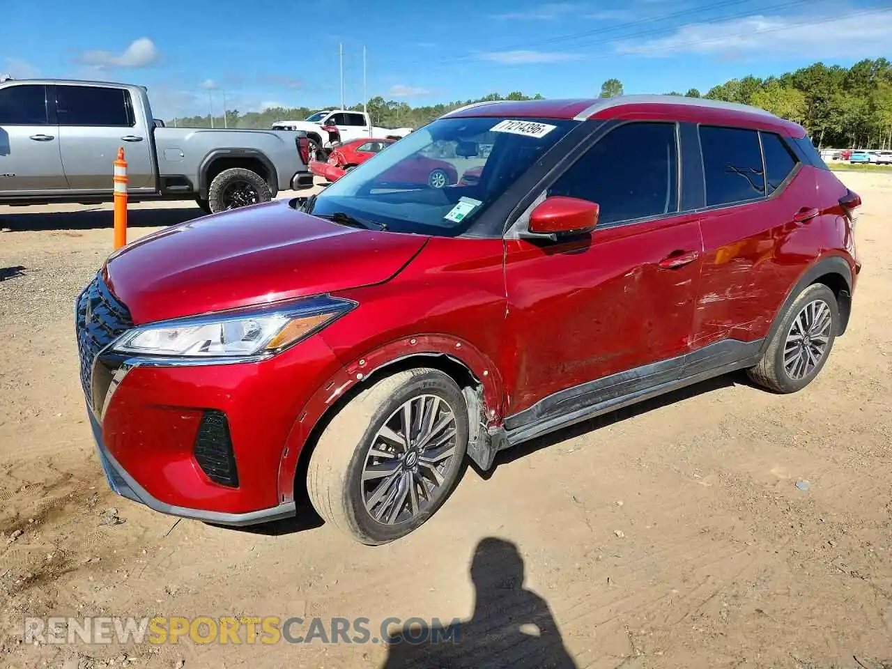 1 fotografías del automóvil dañado 3N1CP5CV8ML542777 NISSAN KICKS 2021