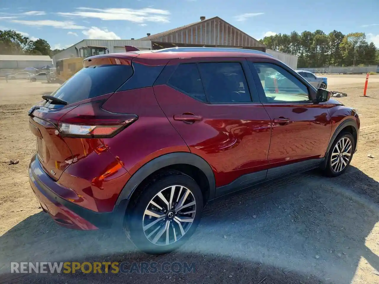 3 fotografías del automóvil dañado 3N1CP5CV8ML542777 NISSAN KICKS 2021
