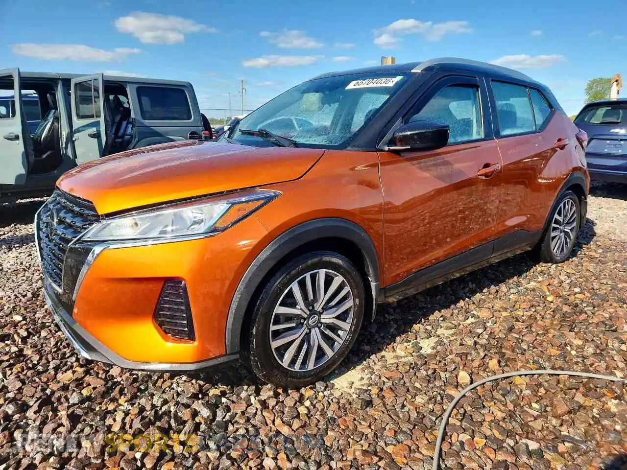 1 Photograph of a damaged car 3N1CP5CV8ML544772 NISSAN KICKS 2021