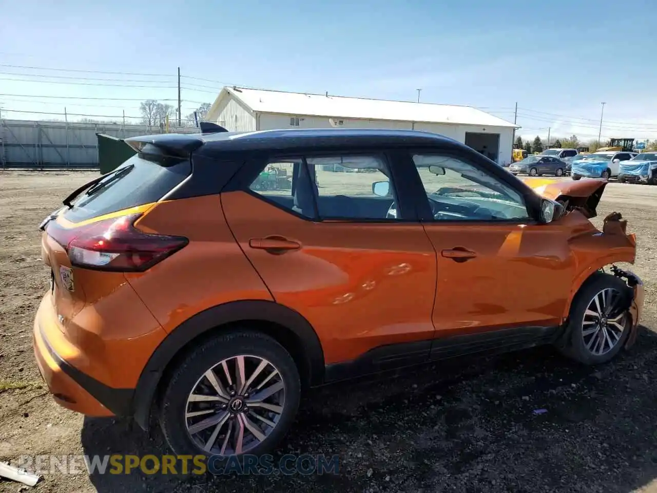 3 Photograph of a damaged car 3N1CP5CV8ML562737 NISSAN KICKS 2021