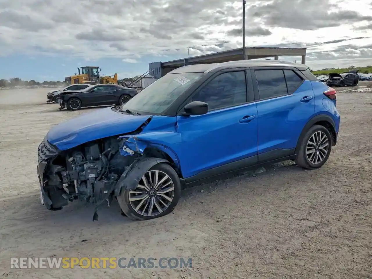 1 Photograph of a damaged car 3N1CP5CV9ML494187 NISSAN KICKS 2021