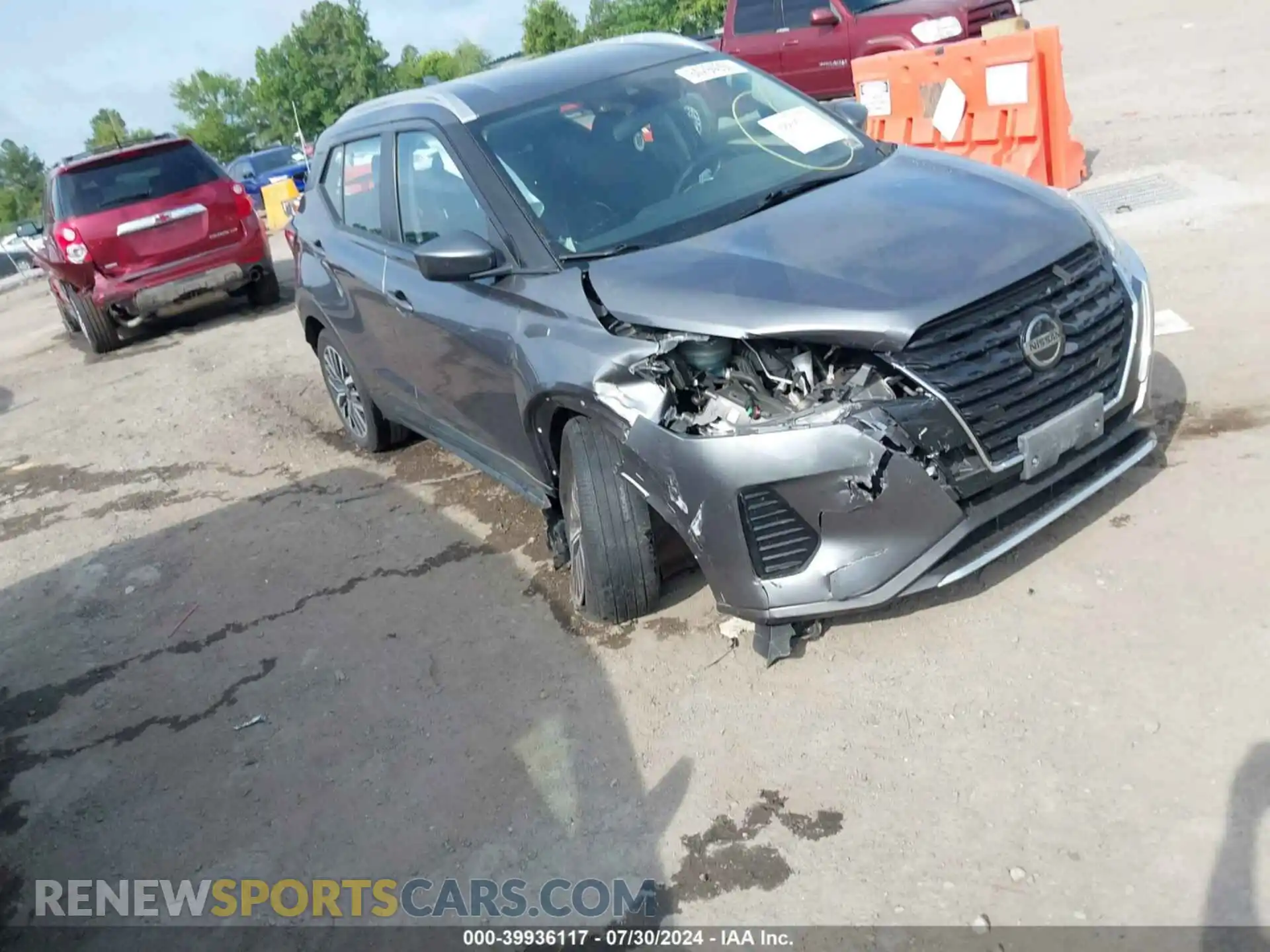 1 Photograph of a damaged car 3N1CP5CV9ML510792 NISSAN KICKS 2021