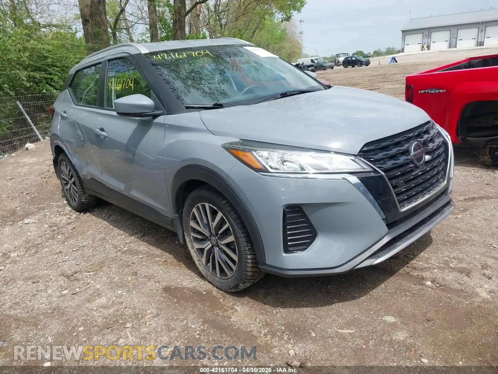 1 Photograph of a damaged car 3N1CP5CV9ML522148 NISSAN KICKS 2021
