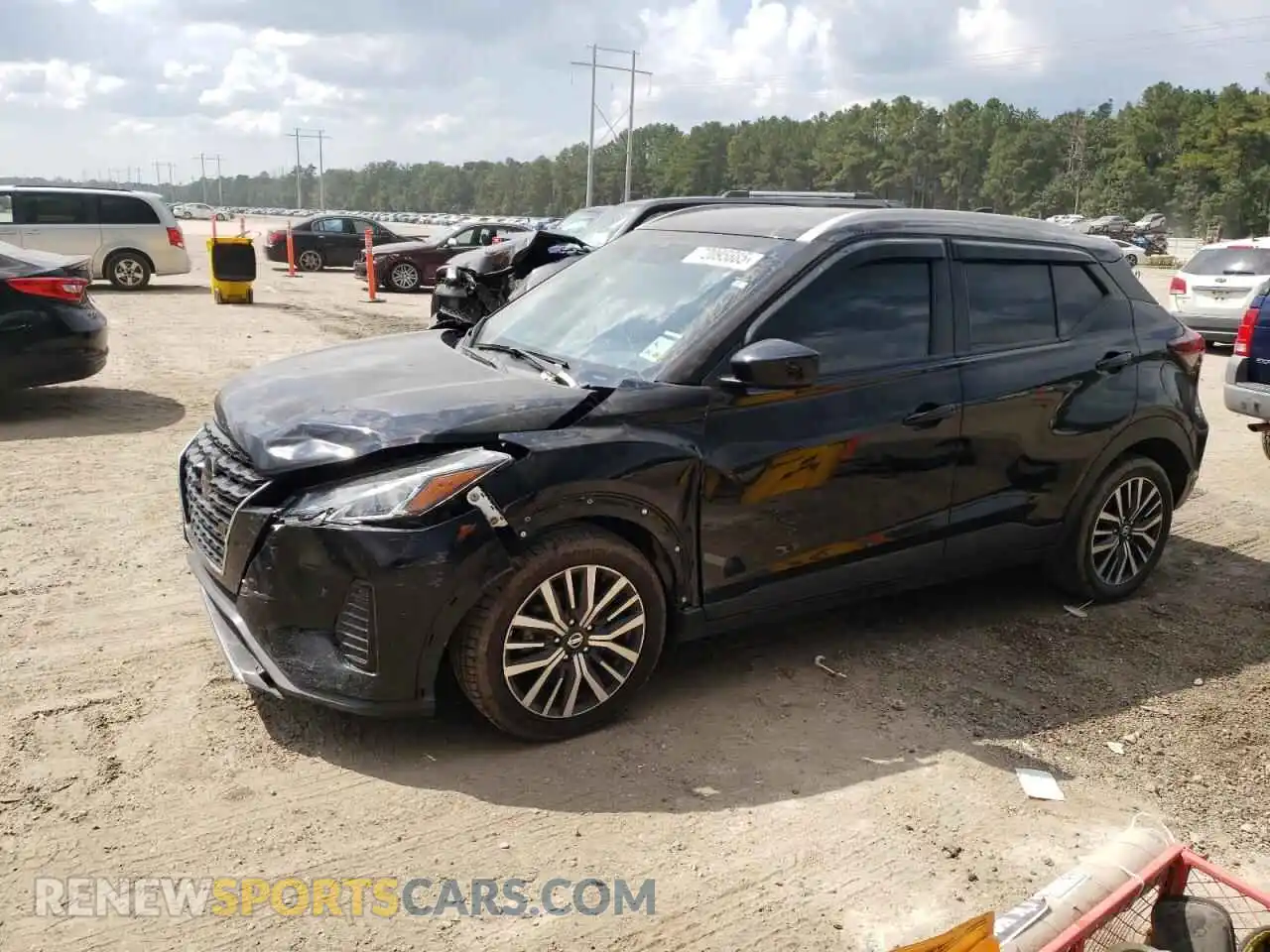1 Photograph of a damaged car 3N1CP5CV9ML531769 NISSAN KICKS 2021