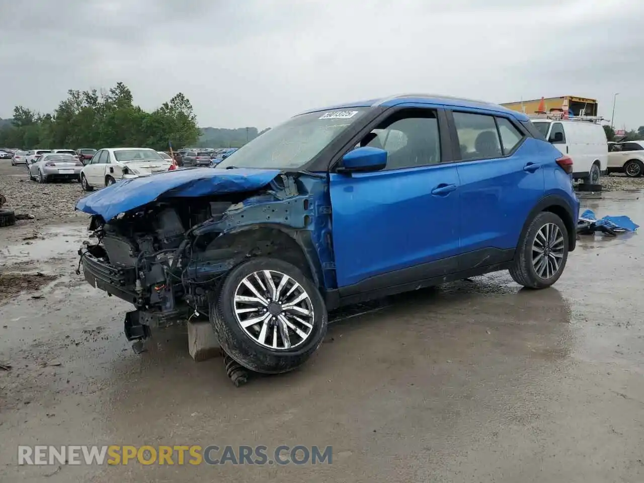 1 Photograph of a damaged car 3N1CP5CV9ML537930 NISSAN KICKS 2021