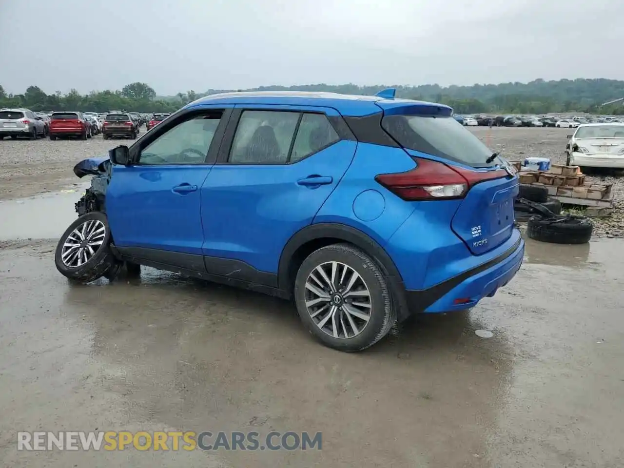 2 Photograph of a damaged car 3N1CP5CV9ML537930 NISSAN KICKS 2021