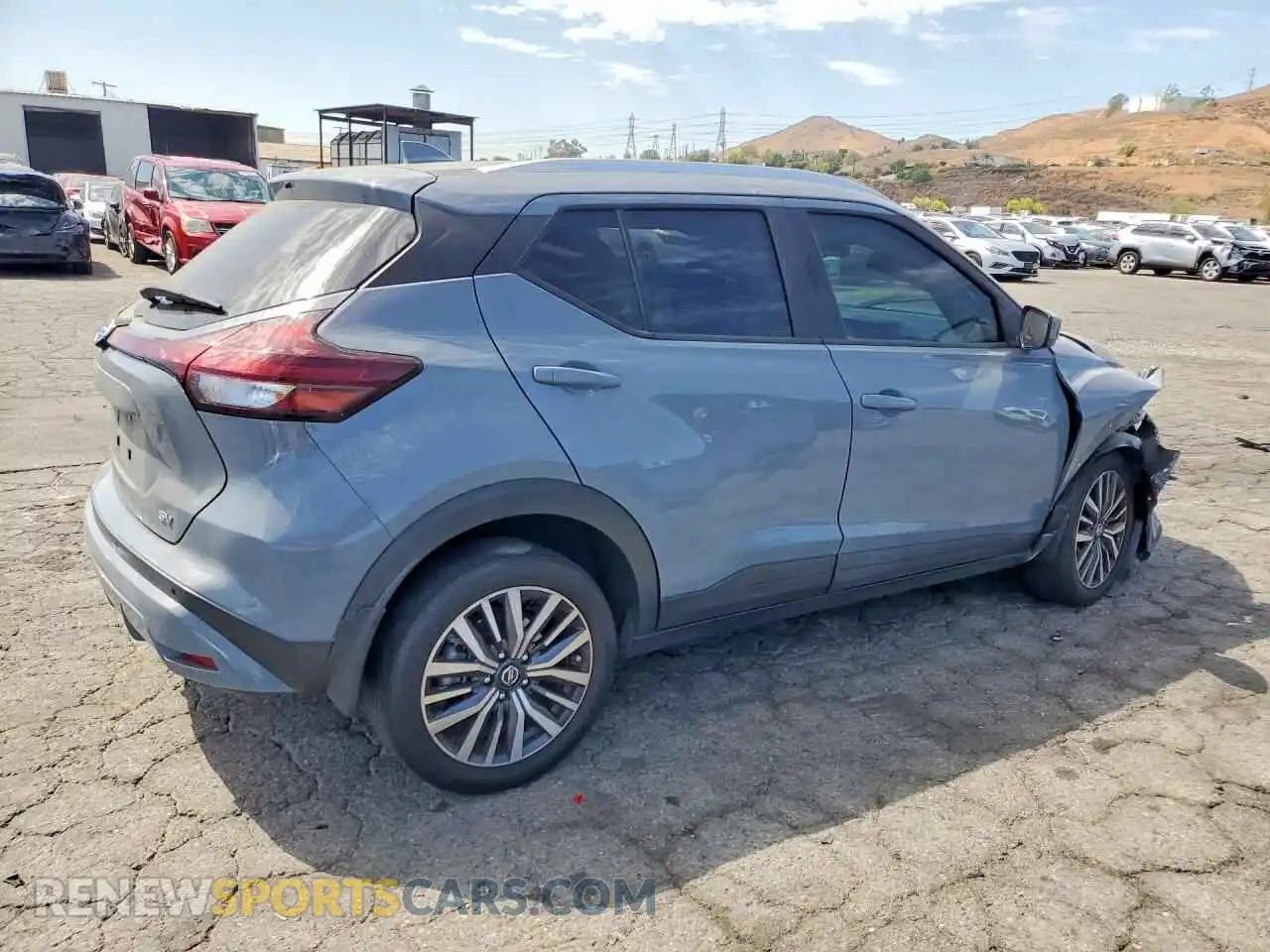 3 fotografías del automóvil dañado 3N1CP5CV9ML546465 NISSAN KICKS 2021