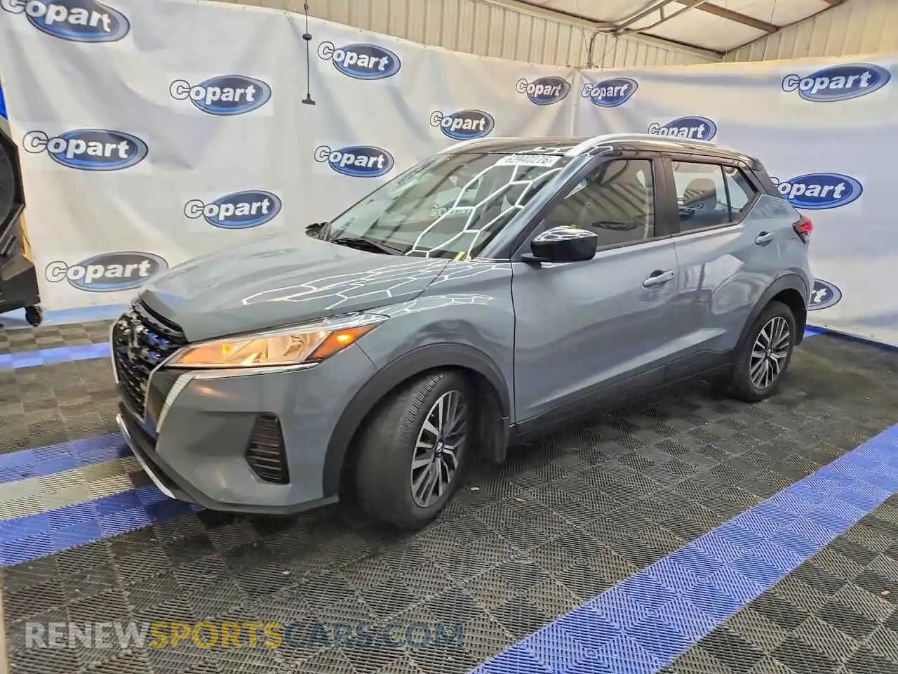 1 Photograph of a damaged car 3N1CP5CV9ML548233 NISSAN KICKS 2021
