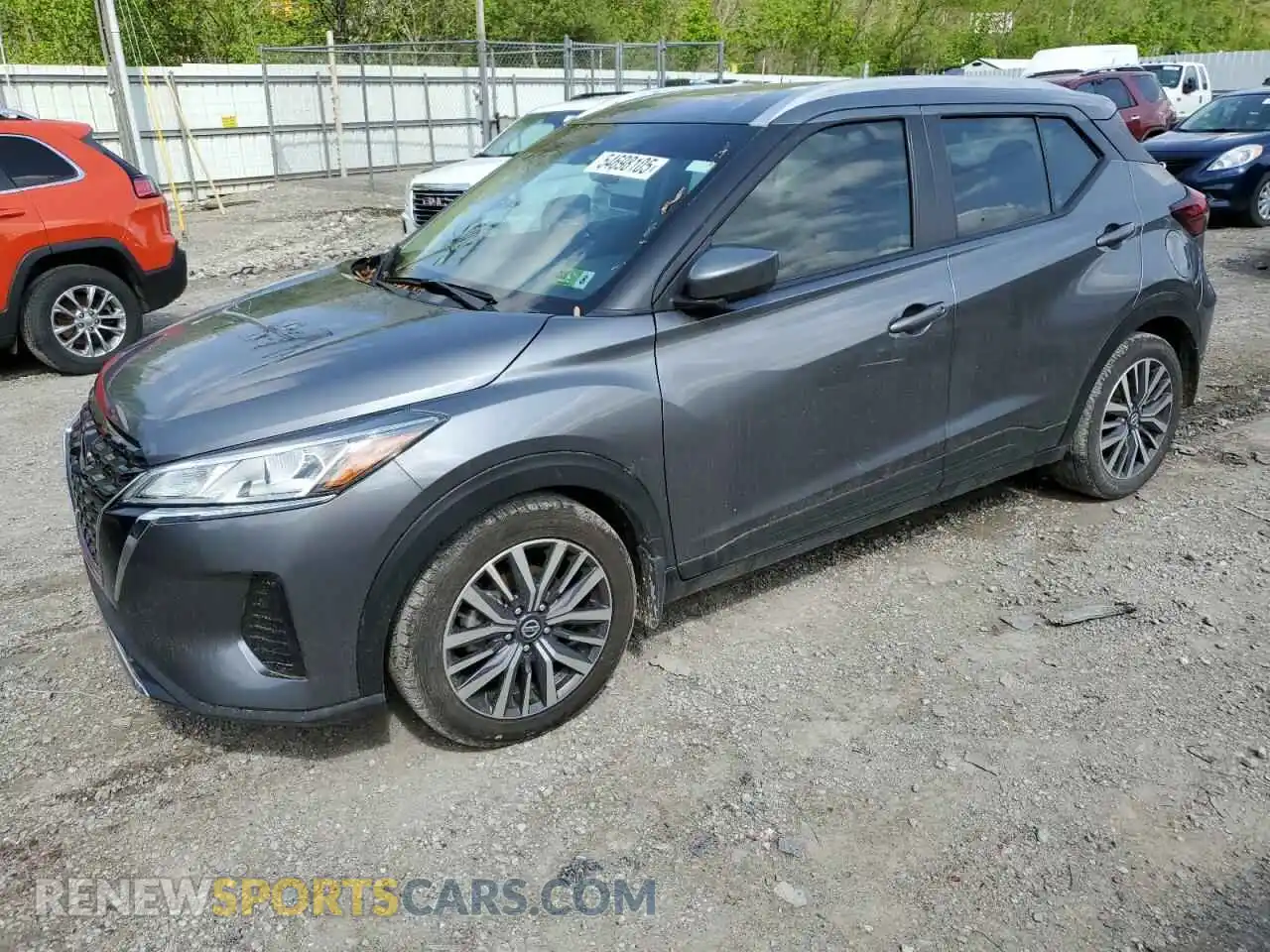 1 Photograph of a damaged car 3N1CP5CV9ML566408 NISSAN KICKS 2021