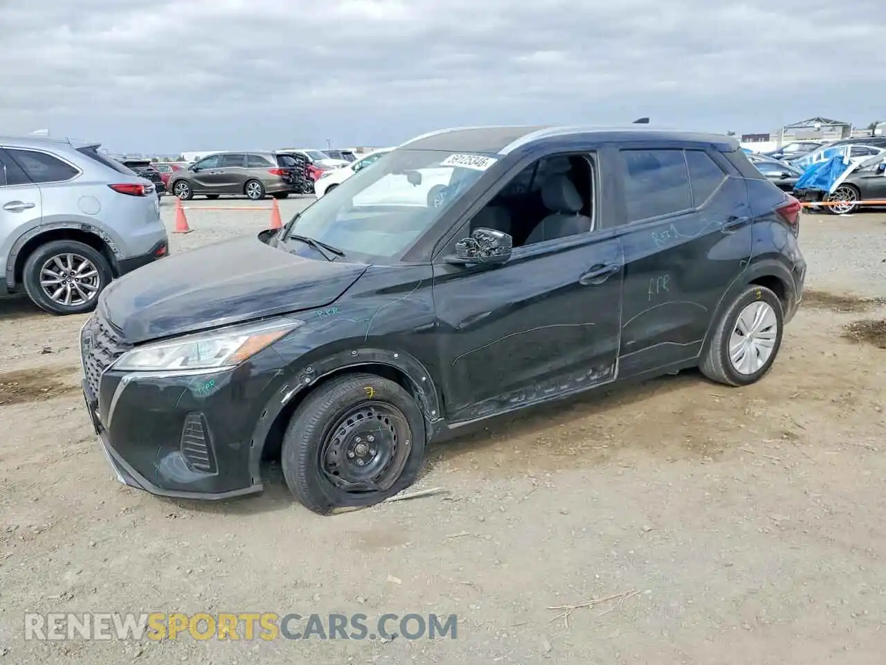1 fotografías del automóvil dañado 3N1CP5CVXML477334 NISSAN KICKS 2021