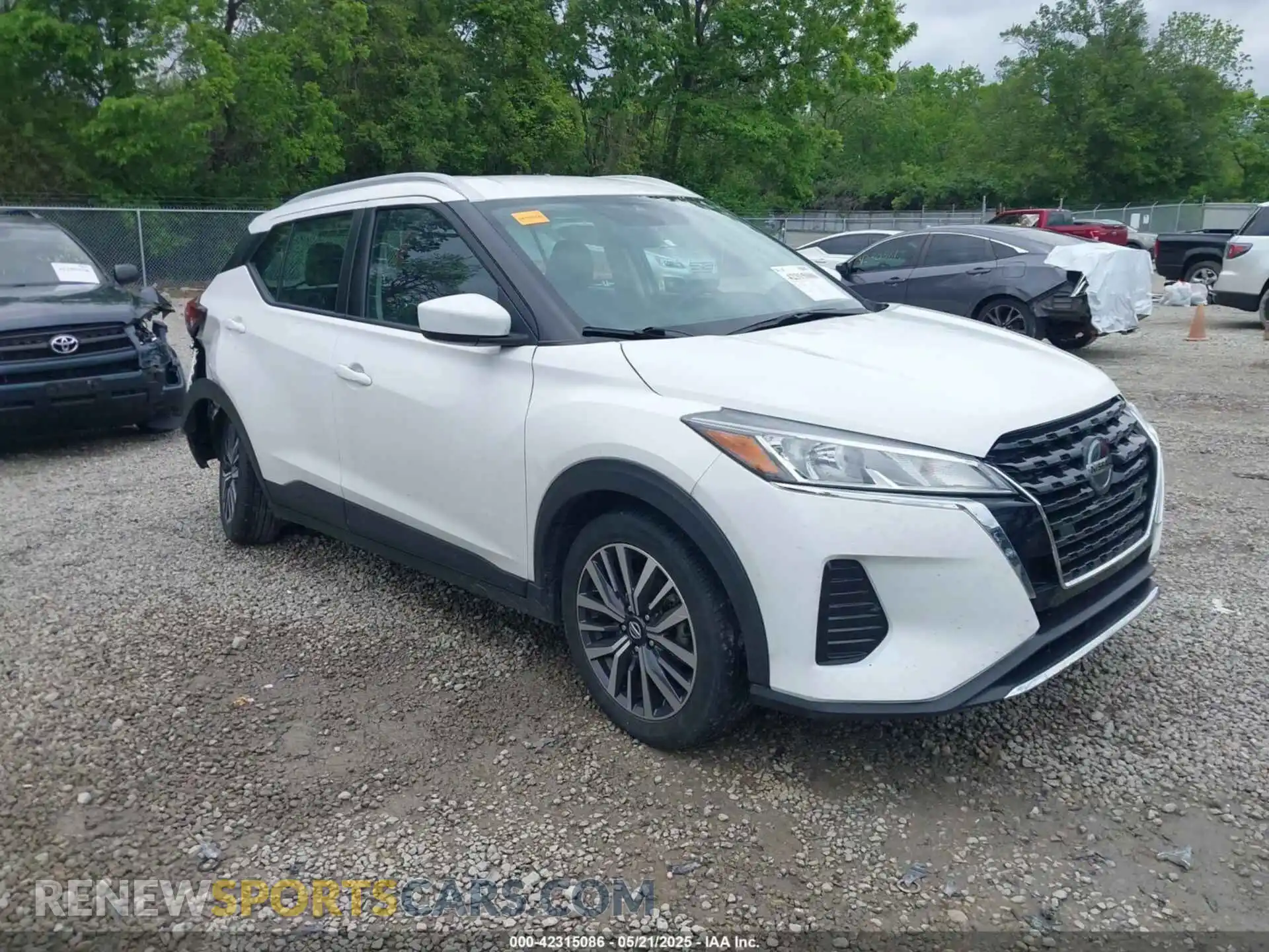 1 Photograph of a damaged car 3N1CP5CVXML481254 NISSAN KICKS 2021