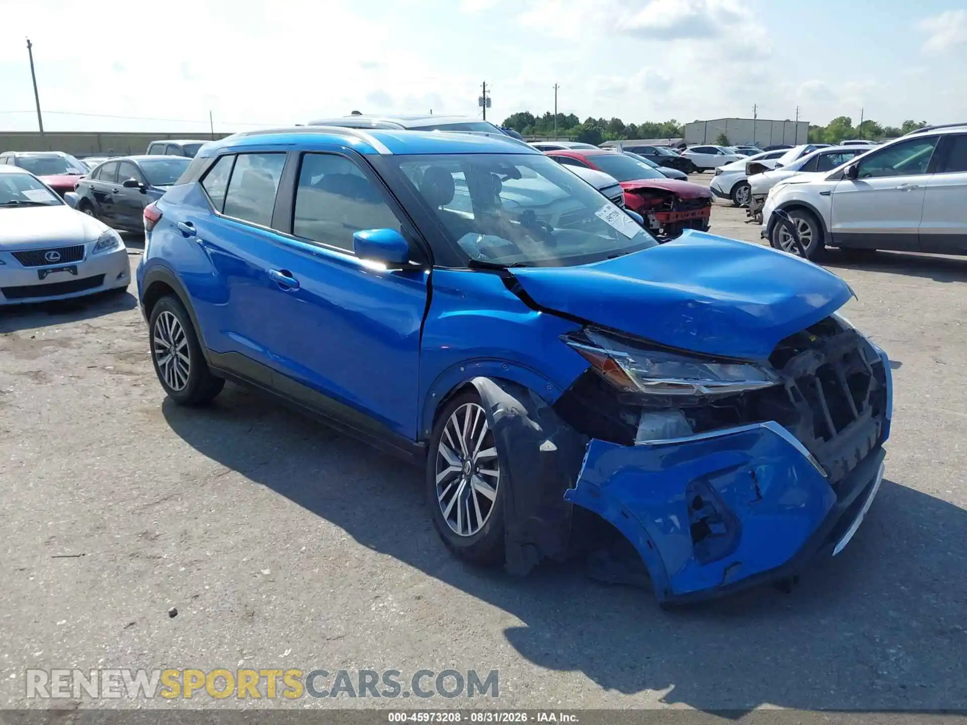 1 Photograph of a damaged car 3N1CP5CVXML483800 NISSAN KICKS 2021