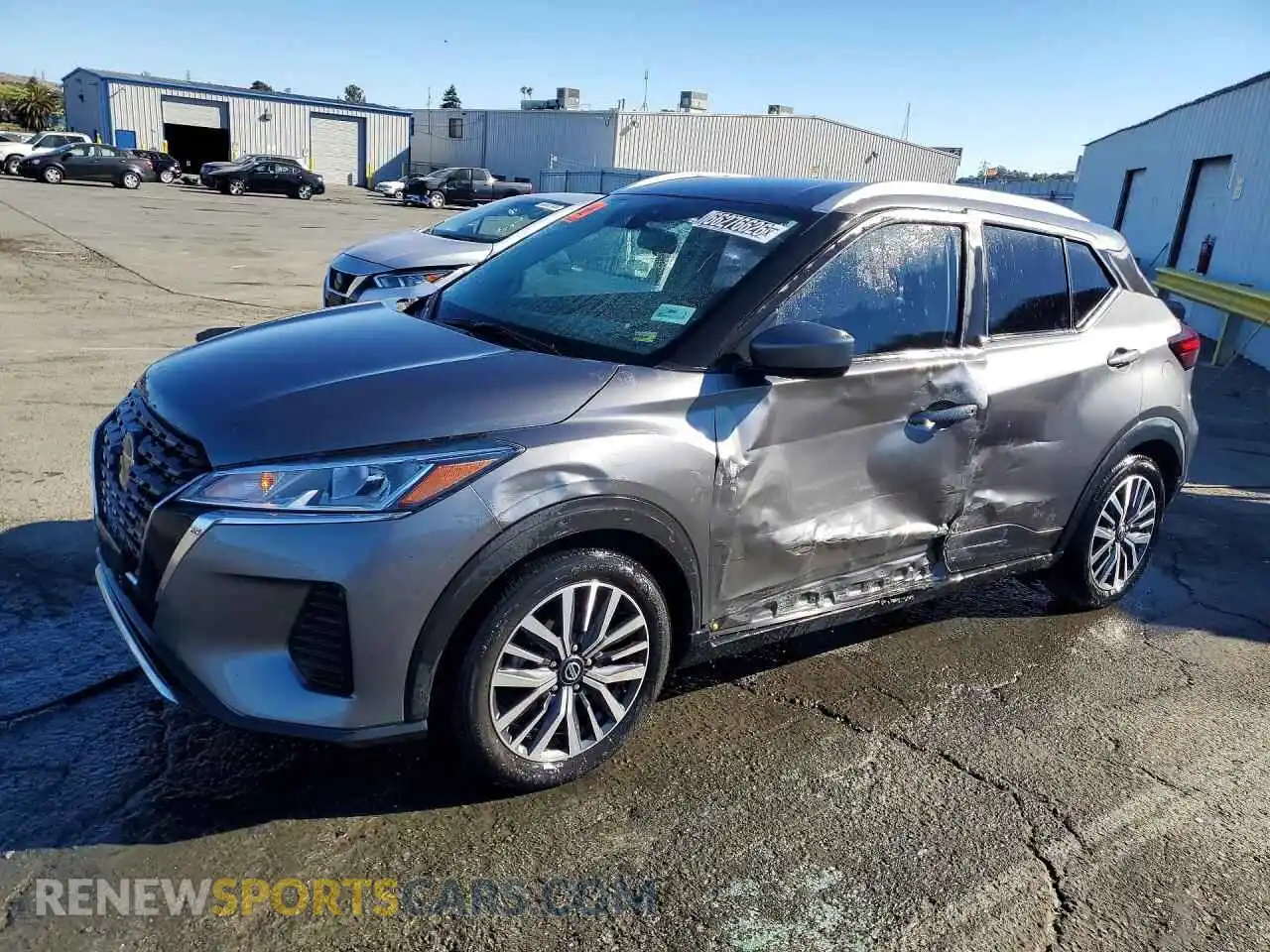 1 Photograph of a damaged car 3N1CP5CVXML484770 NISSAN KICKS 2021