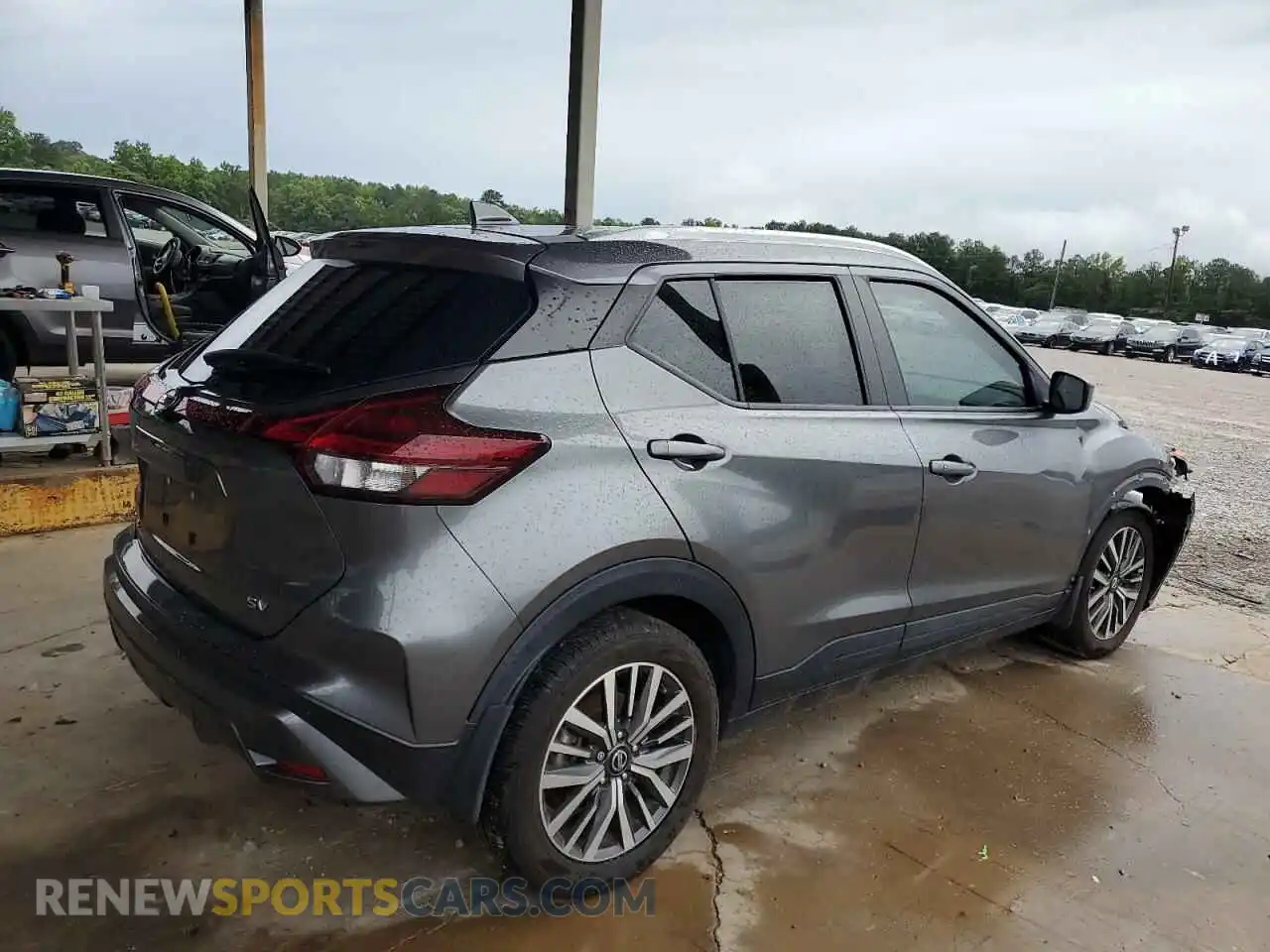 3 fotografías del automóvil dañado 3N1CP5CVXML495140 NISSAN KICKS 2021