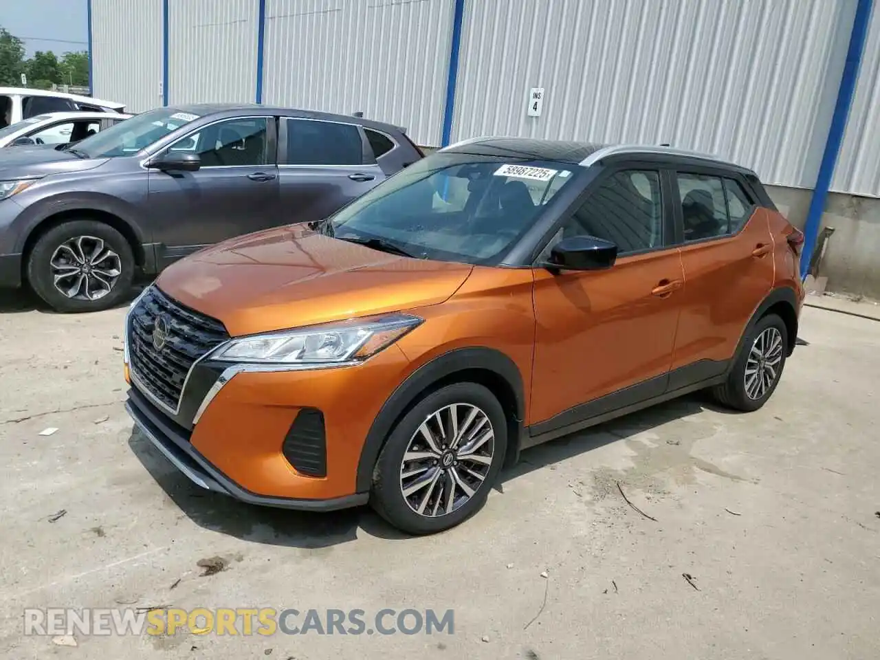 1 Photograph of a damaged car 3N1CP5CVXML495672 NISSAN KICKS 2021