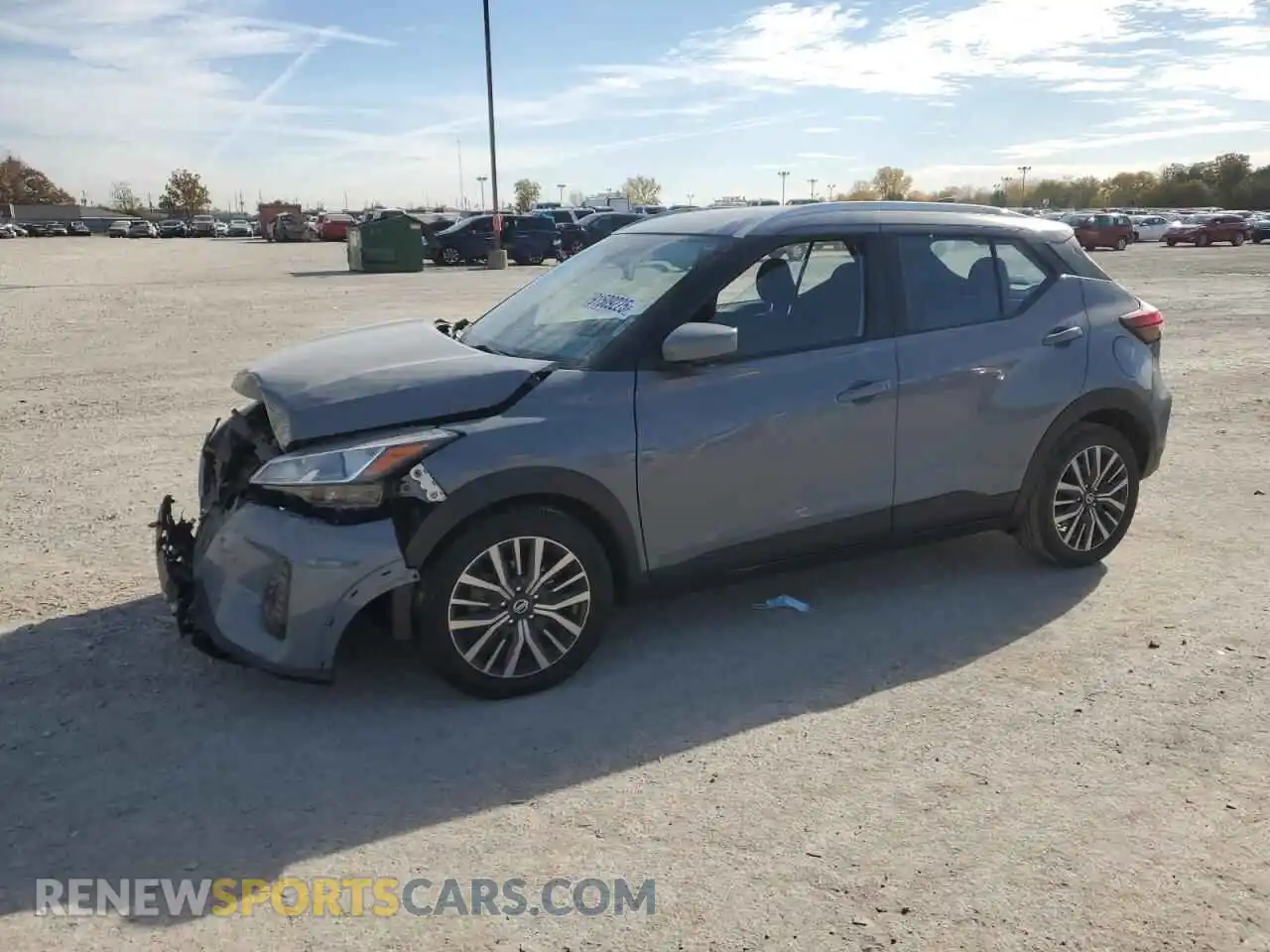 1 Photograph of a damaged car 3N1CP5CVXML525608 NISSAN KICKS 2021