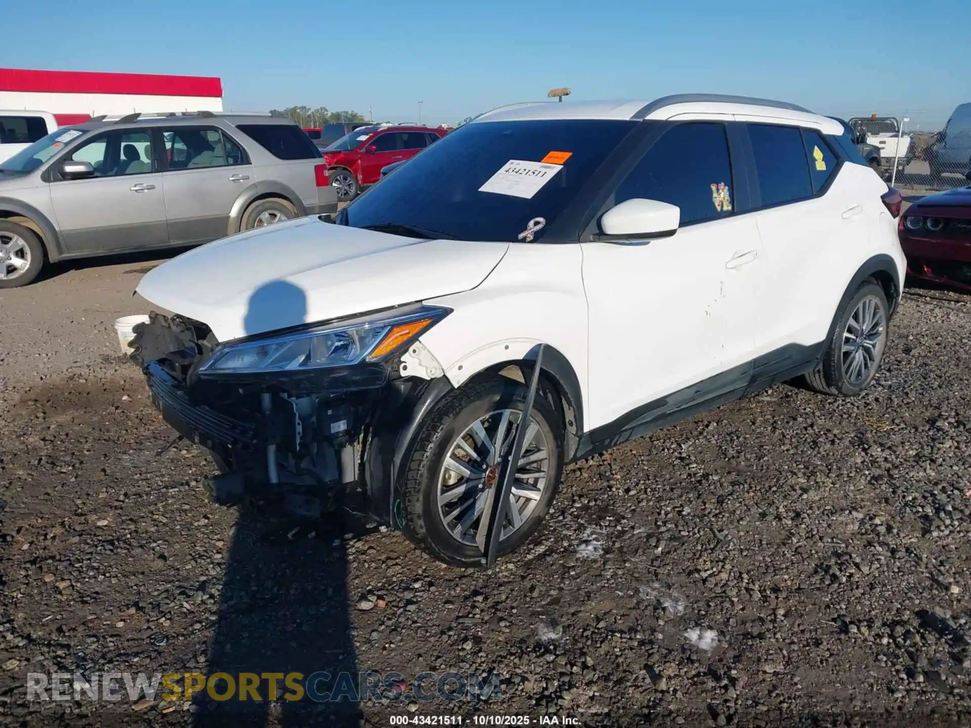 2 Photograph of a damaged car 3N1CP5CVXML534664 NISSAN KICKS 2021