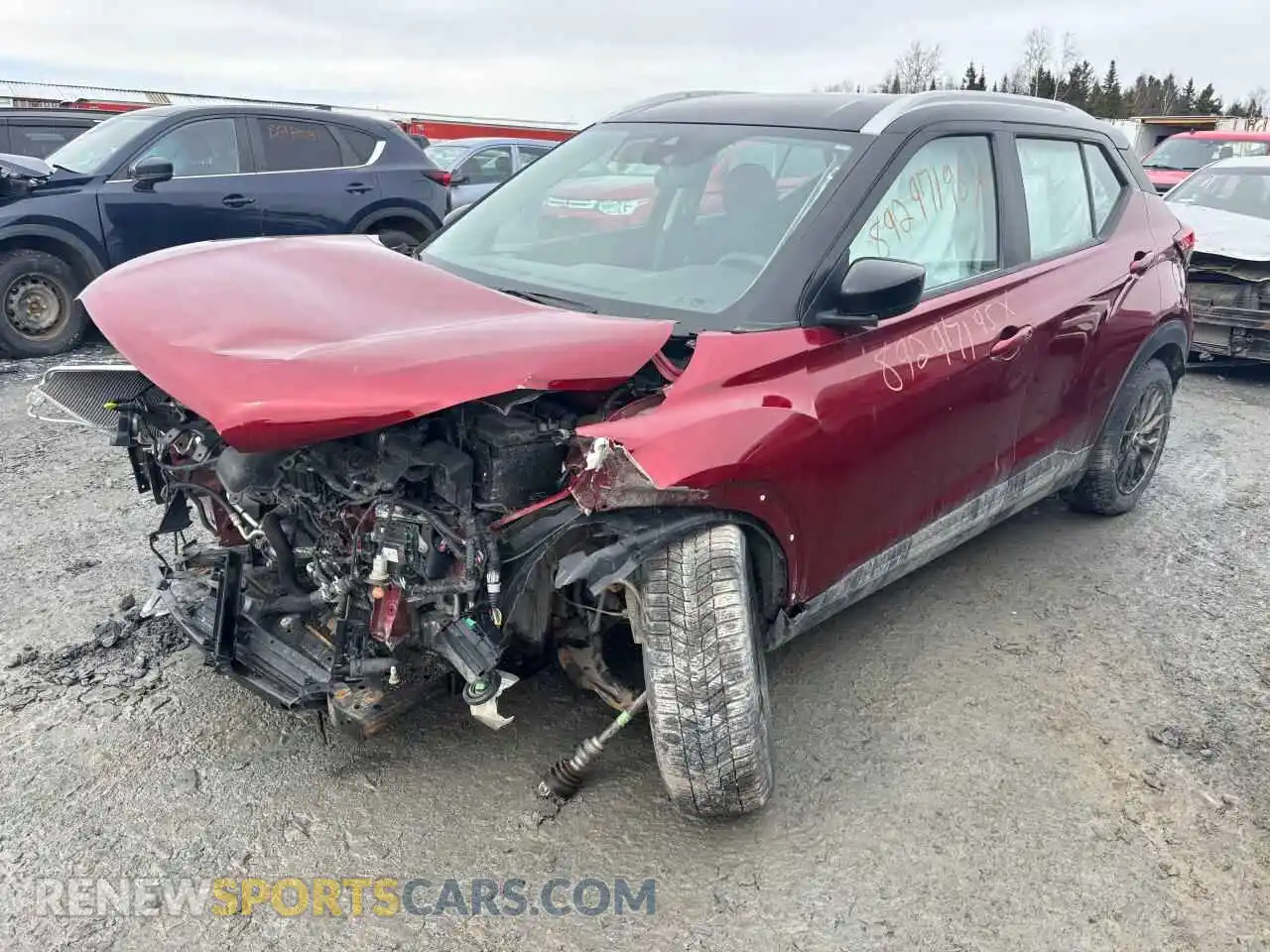 1 Photograph of a damaged car 3N1CP5CVXML555594 NISSAN KICKS 2021
