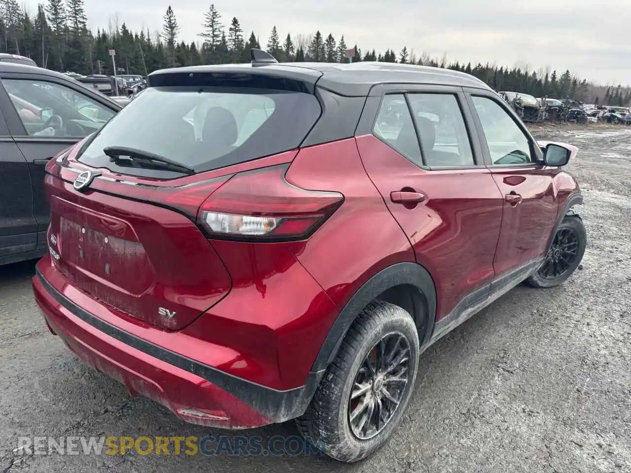 3 Photograph of a damaged car 3N1CP5CVXML555594 NISSAN KICKS 2021