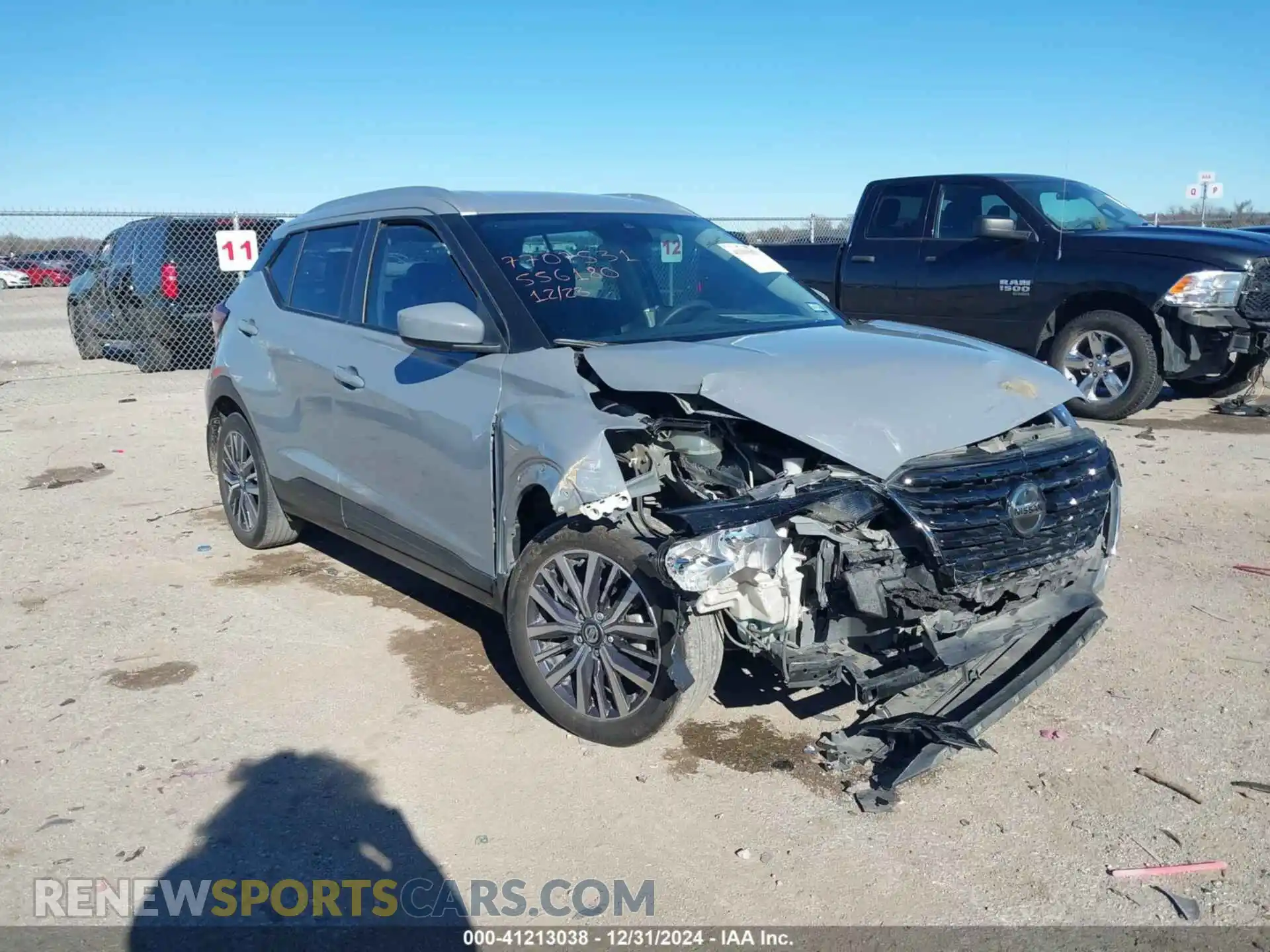 1 fotografías del automóvil dañado 3N1CP5CVXML556180 NISSAN KICKS 2021