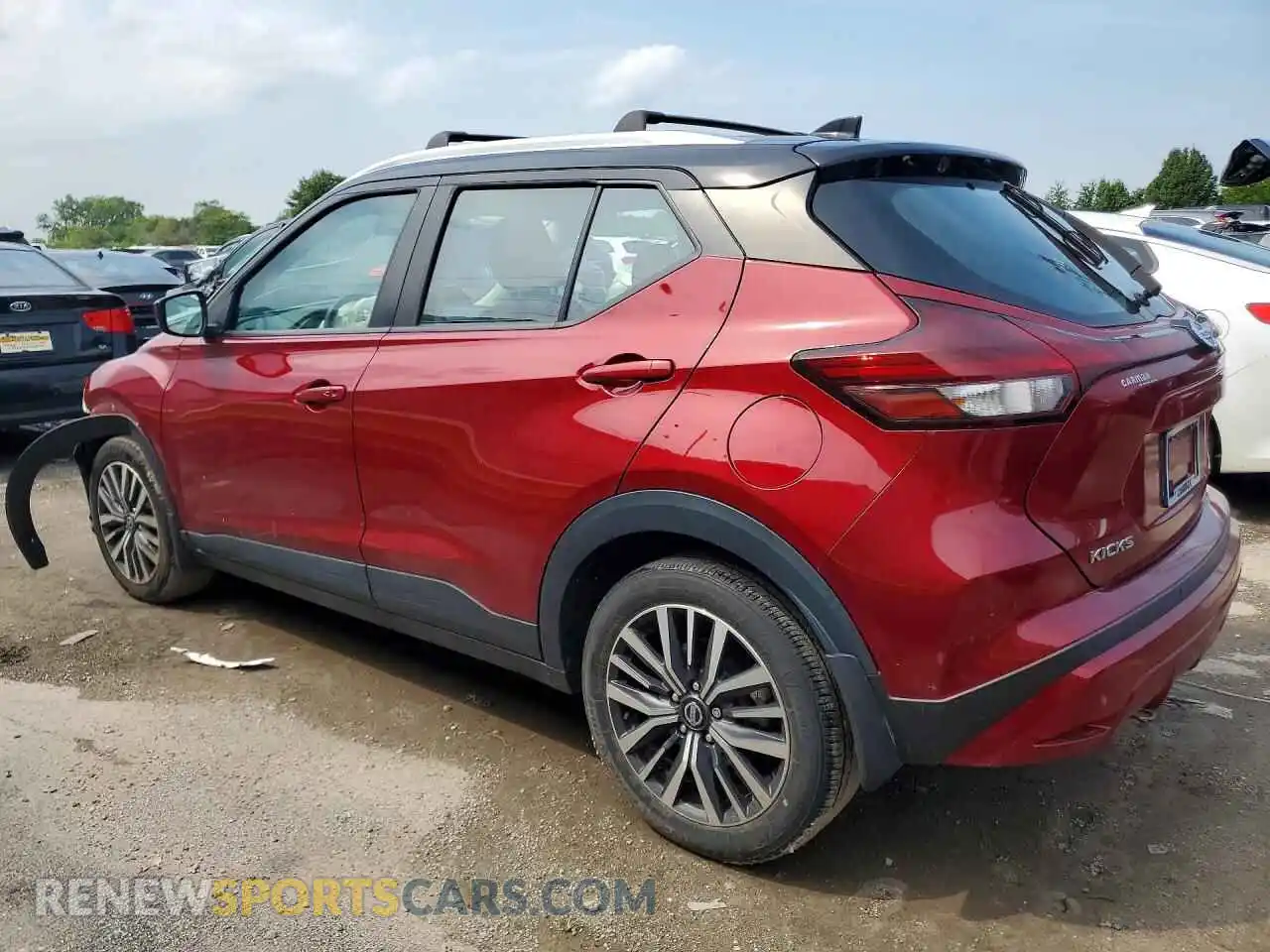 2 Photograph of a damaged car 3N1CP5CVXML565493 NISSAN KICKS 2021