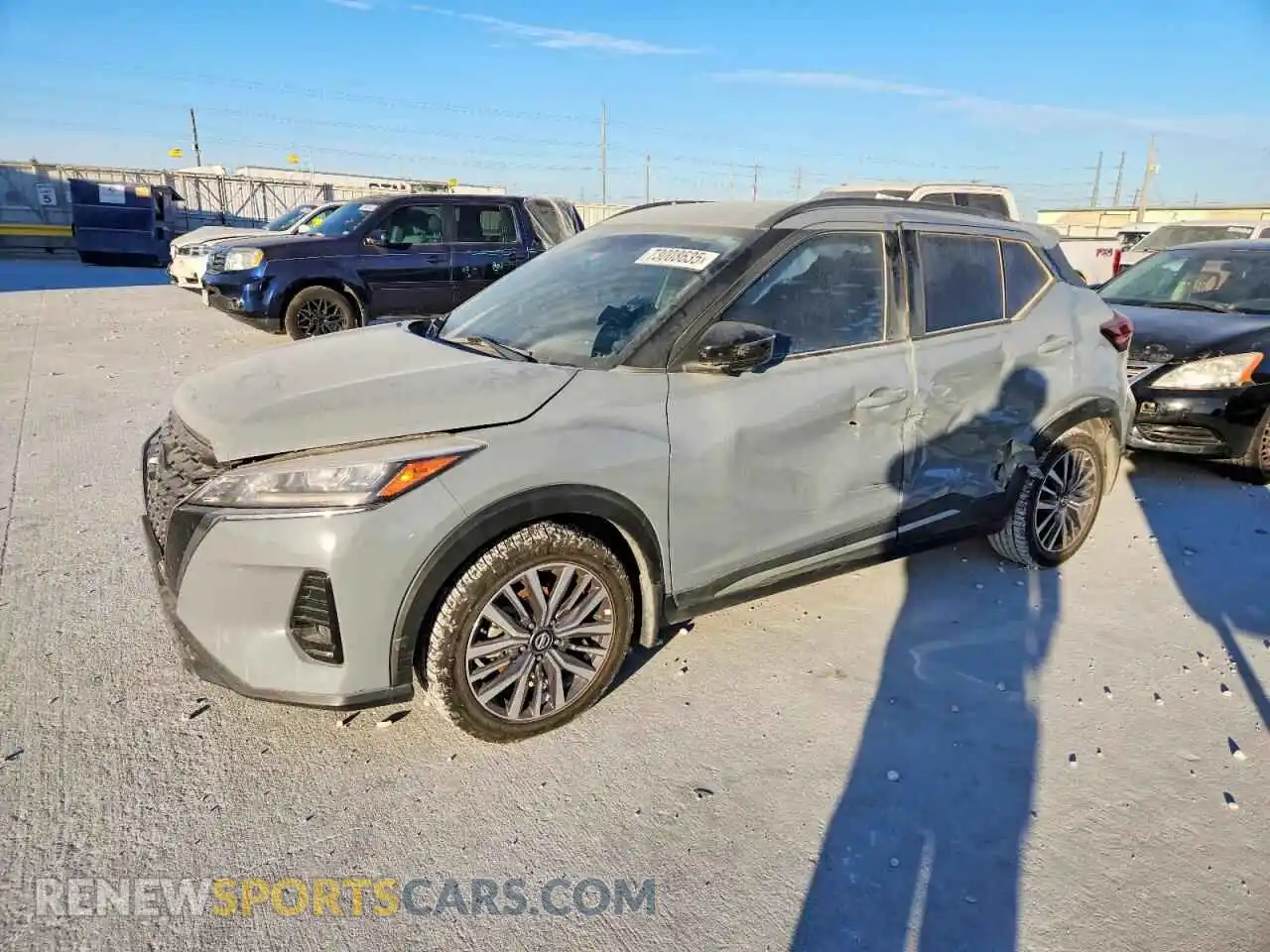 1 Photograph of a damaged car 3N1CP5DV0ML464414 NISSAN KICKS 2021