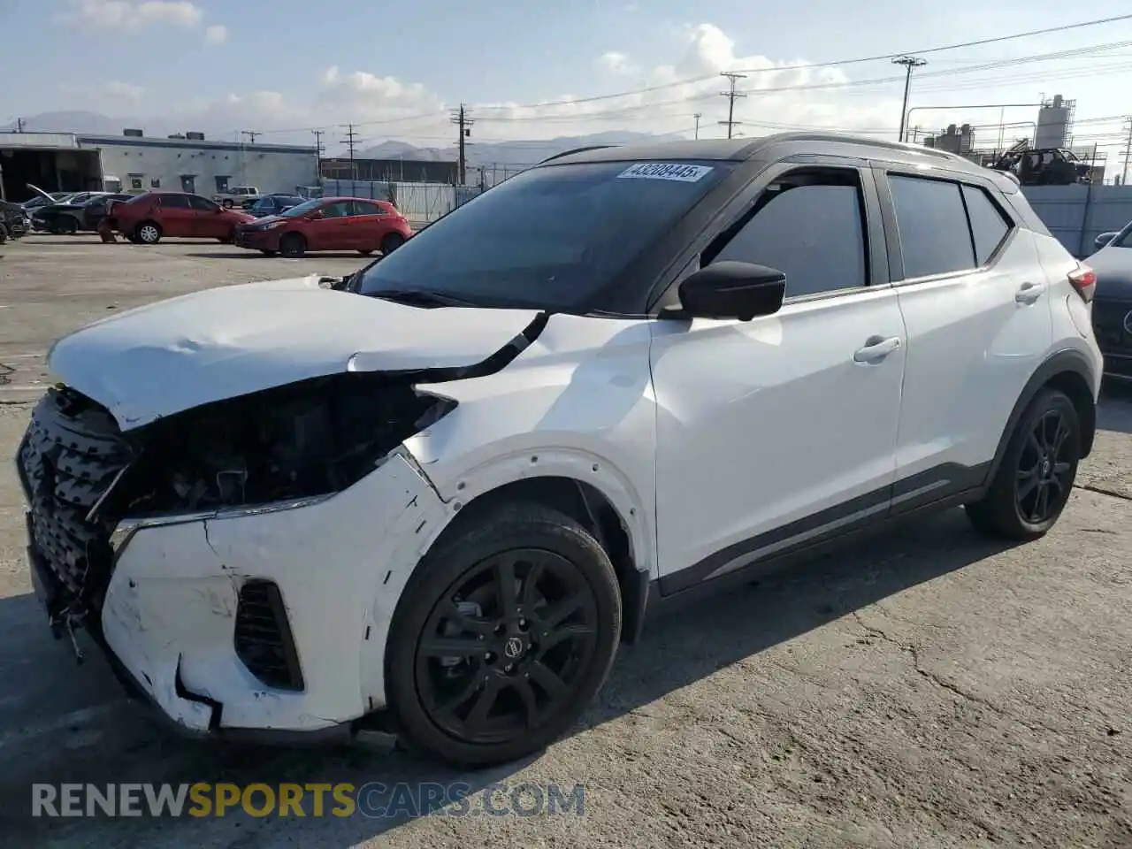 1 Photograph of a damaged car 3N1CP5DV0ML499969 NISSAN KICKS 2021