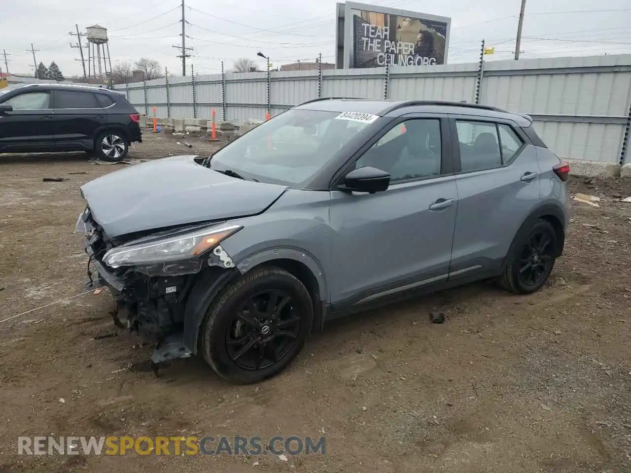 1 Photograph of a damaged car 3N1CP5DV0ML501591 NISSAN KICKS 2021