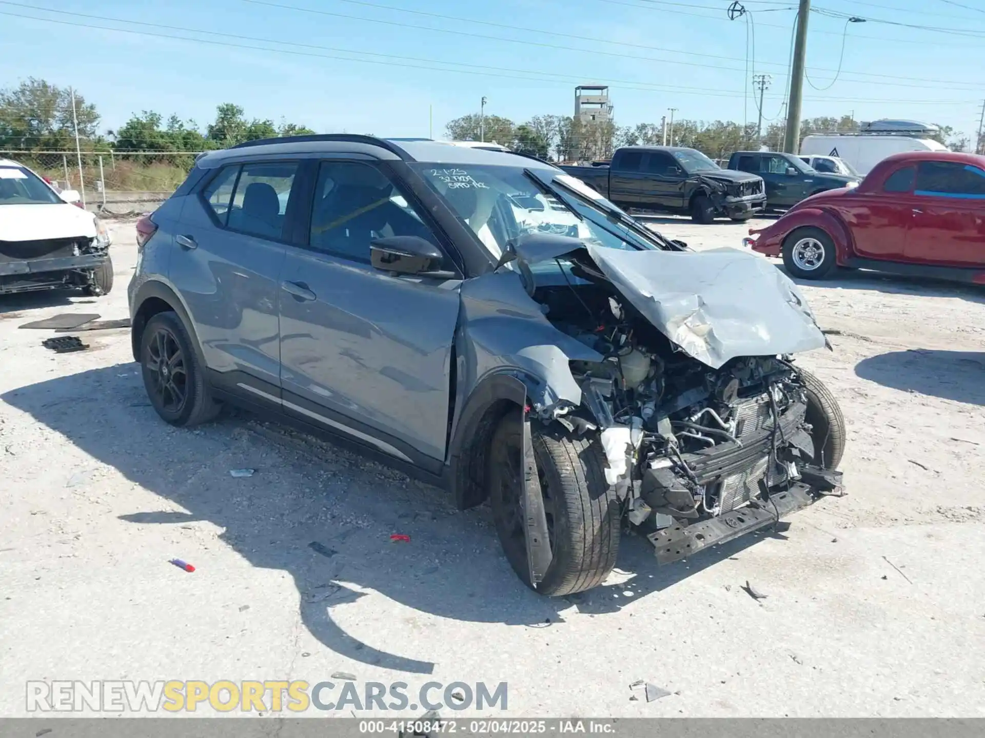 1 Photograph of a damaged car 3N1CP5DV0ML512879 NISSAN KICKS 2021