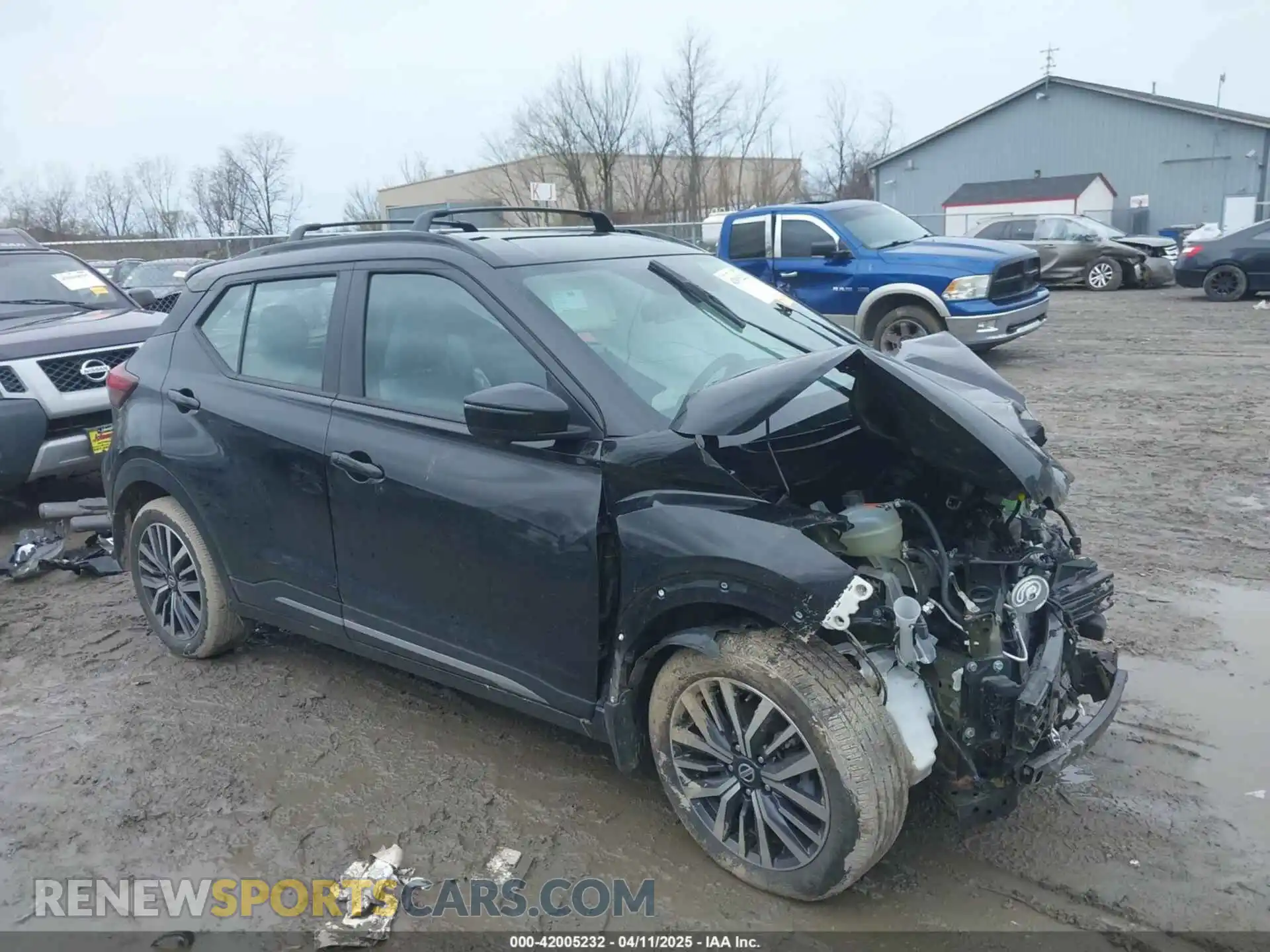 1 Photograph of a damaged car 3N1CP5DV0ML521730 NISSAN KICKS 2021