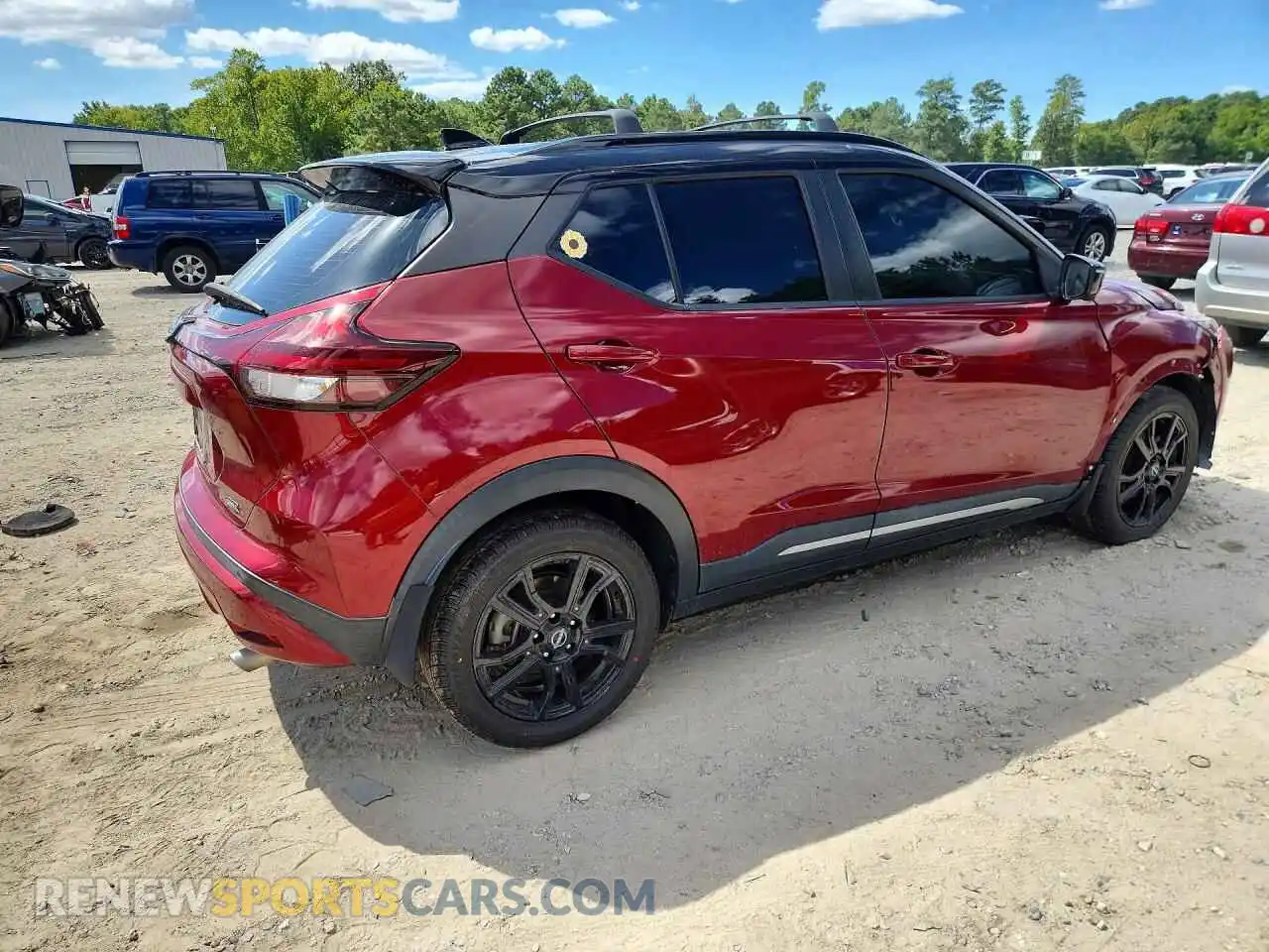 3 Photograph of a damaged car 3N1CP5DV0ML548183 NISSAN KICKS 2021