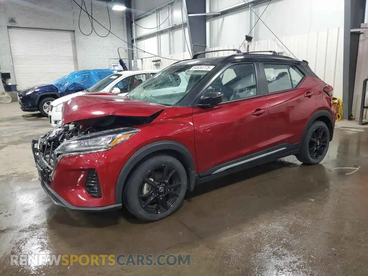 1 Photograph of a damaged car 3N1CP5DV0ML553626 NISSAN KICKS 2021