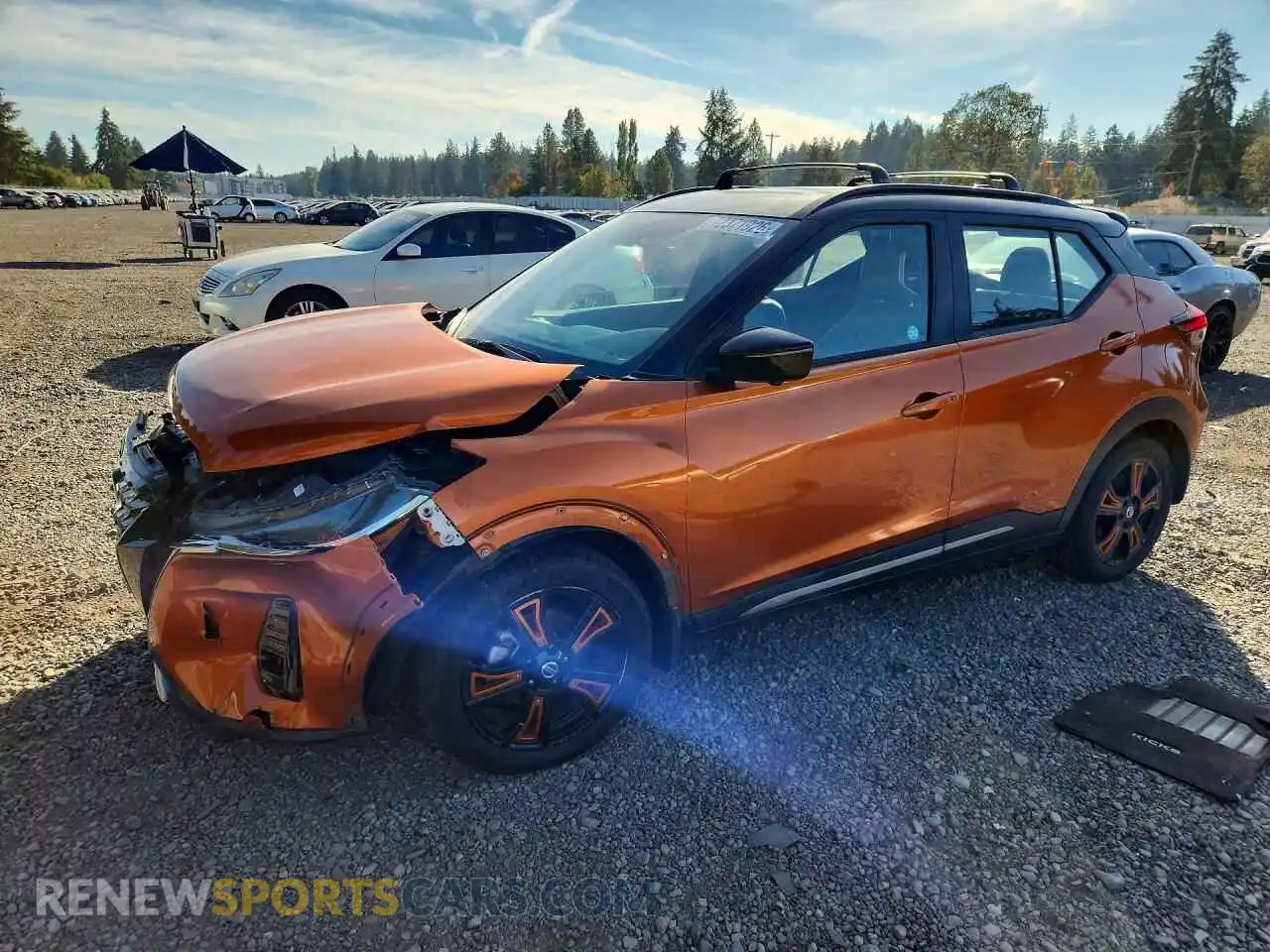 1 Photograph of a damaged car 3N1CP5DV1ML492111 NISSAN KICKS 2021
