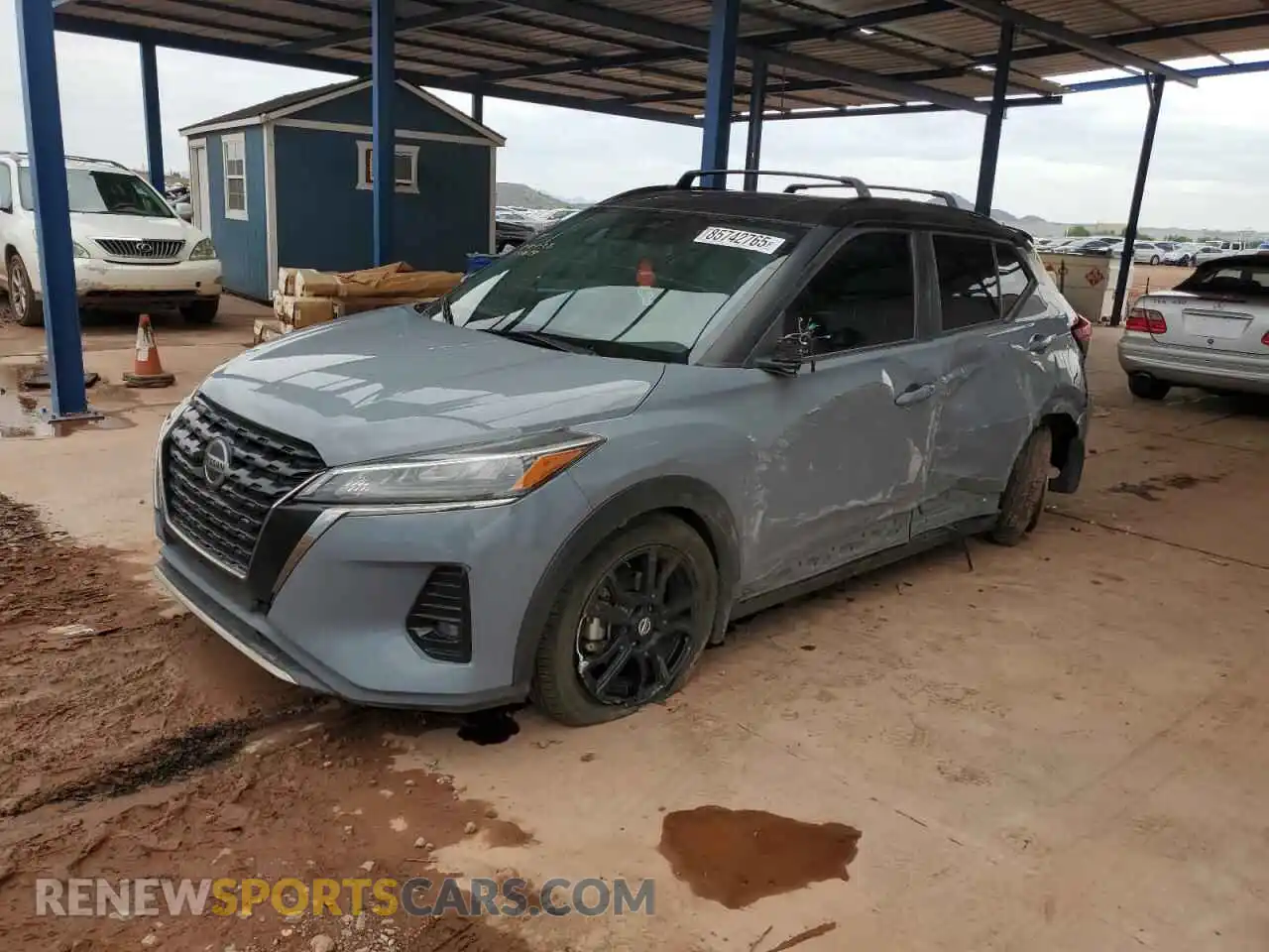 1 Photograph of a damaged car 3N1CP5DV1ML554624 NISSAN KICKS 2021