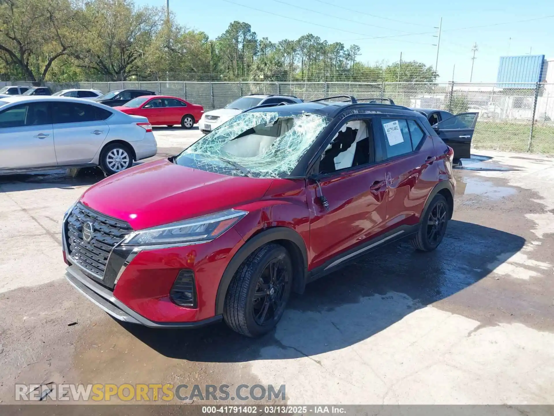 2 Photograph of a damaged car 3N1CP5DV1ML557572 NISSAN KICKS 2021